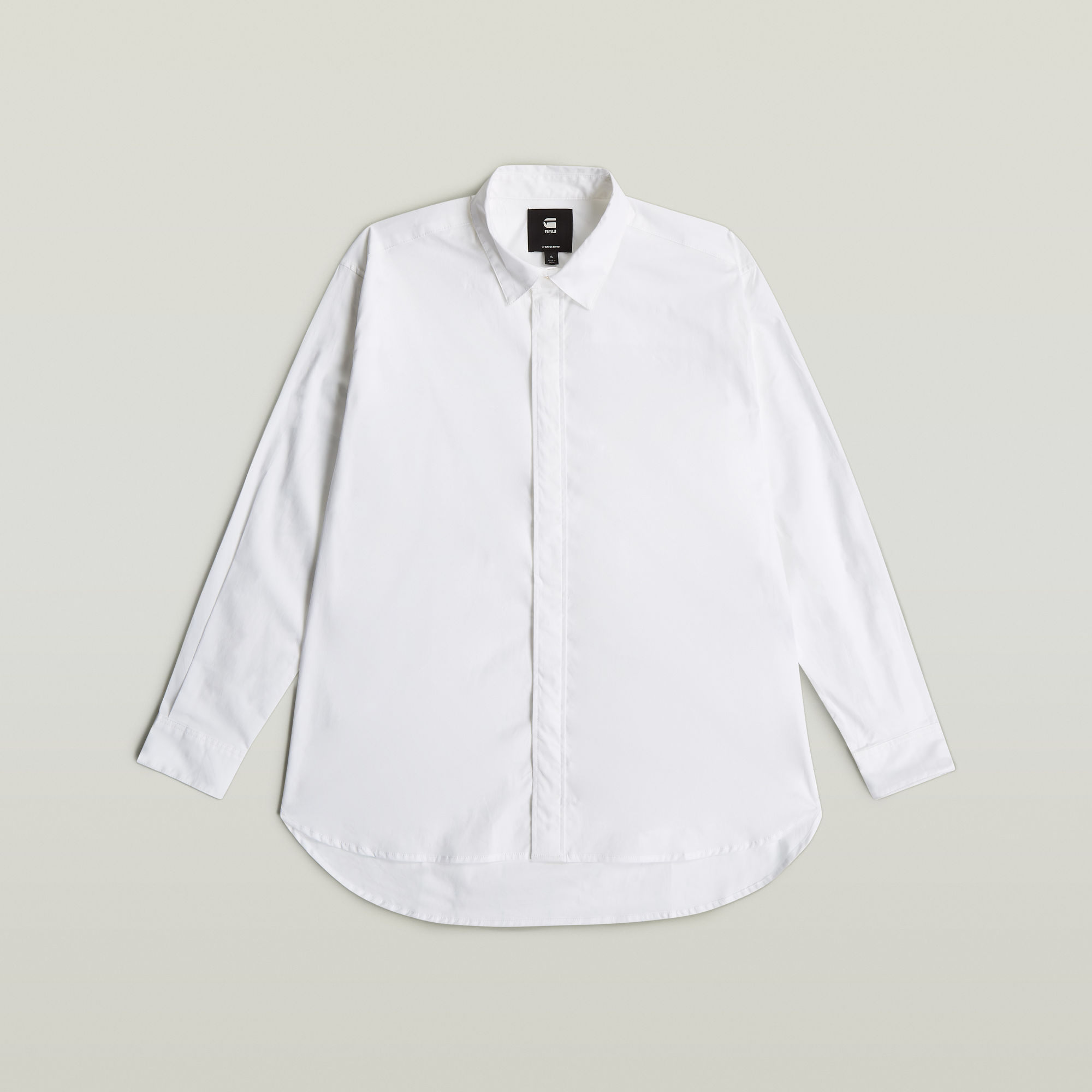 G-Star RAW Clean Boyfriend Shirt Wit Dames