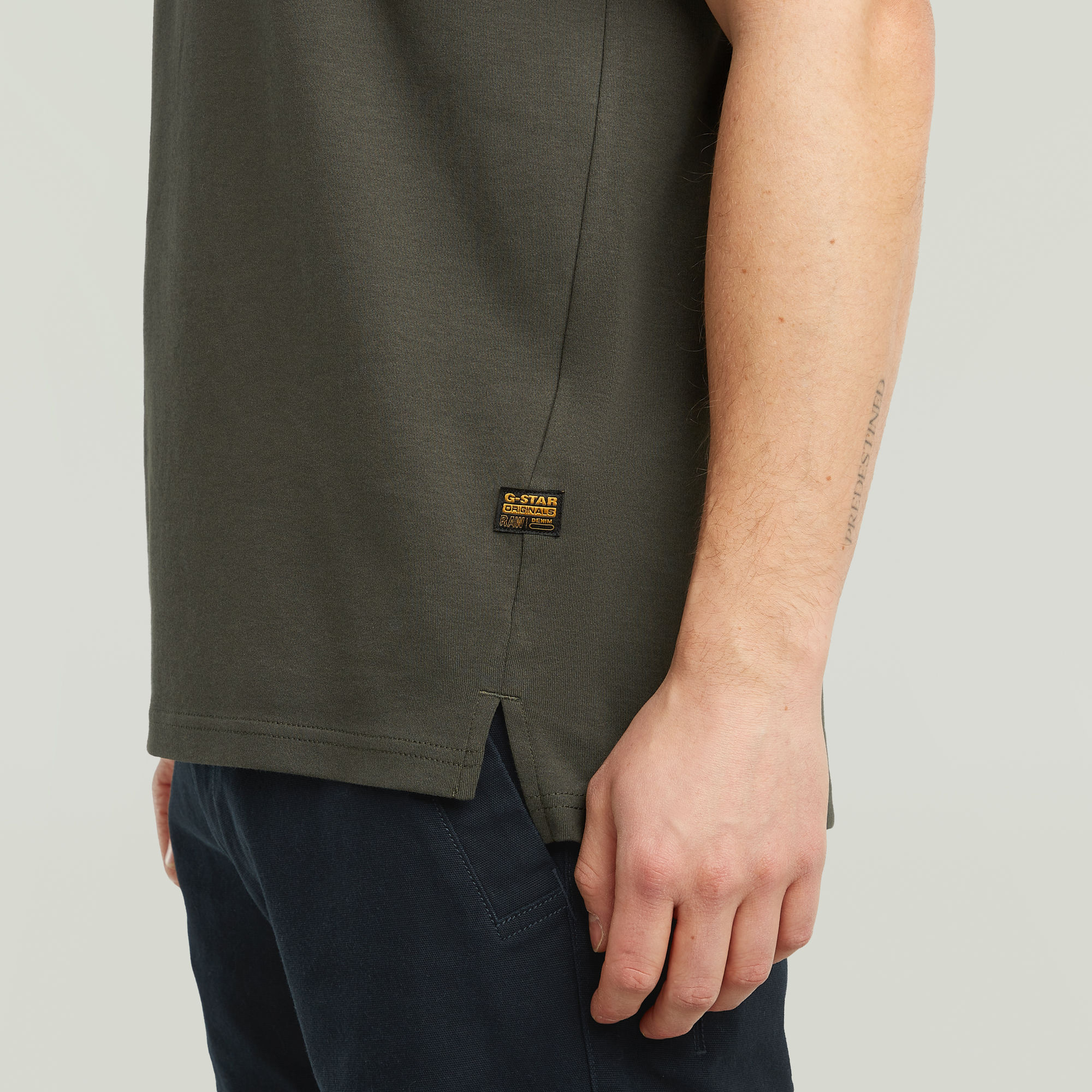 G-Star RAW Nifous T-Shirt Grijs Heren