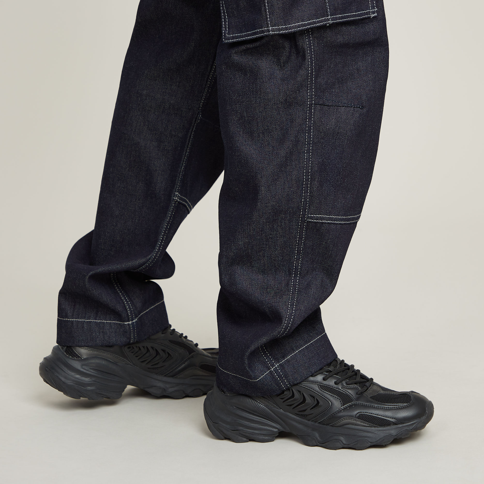 G-Star RAW Rovic 3D Loose Denim Jeans Donkerblauw Heren