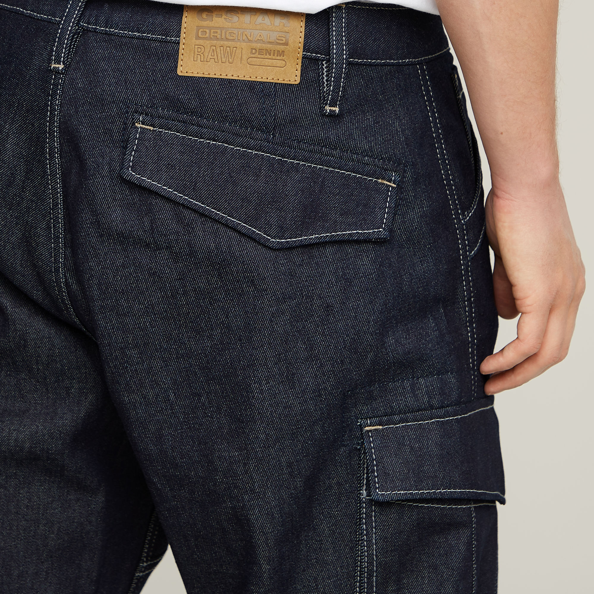 G-Star RAW Rovic 3D Loose Denim Jeans Donkerblauw Heren