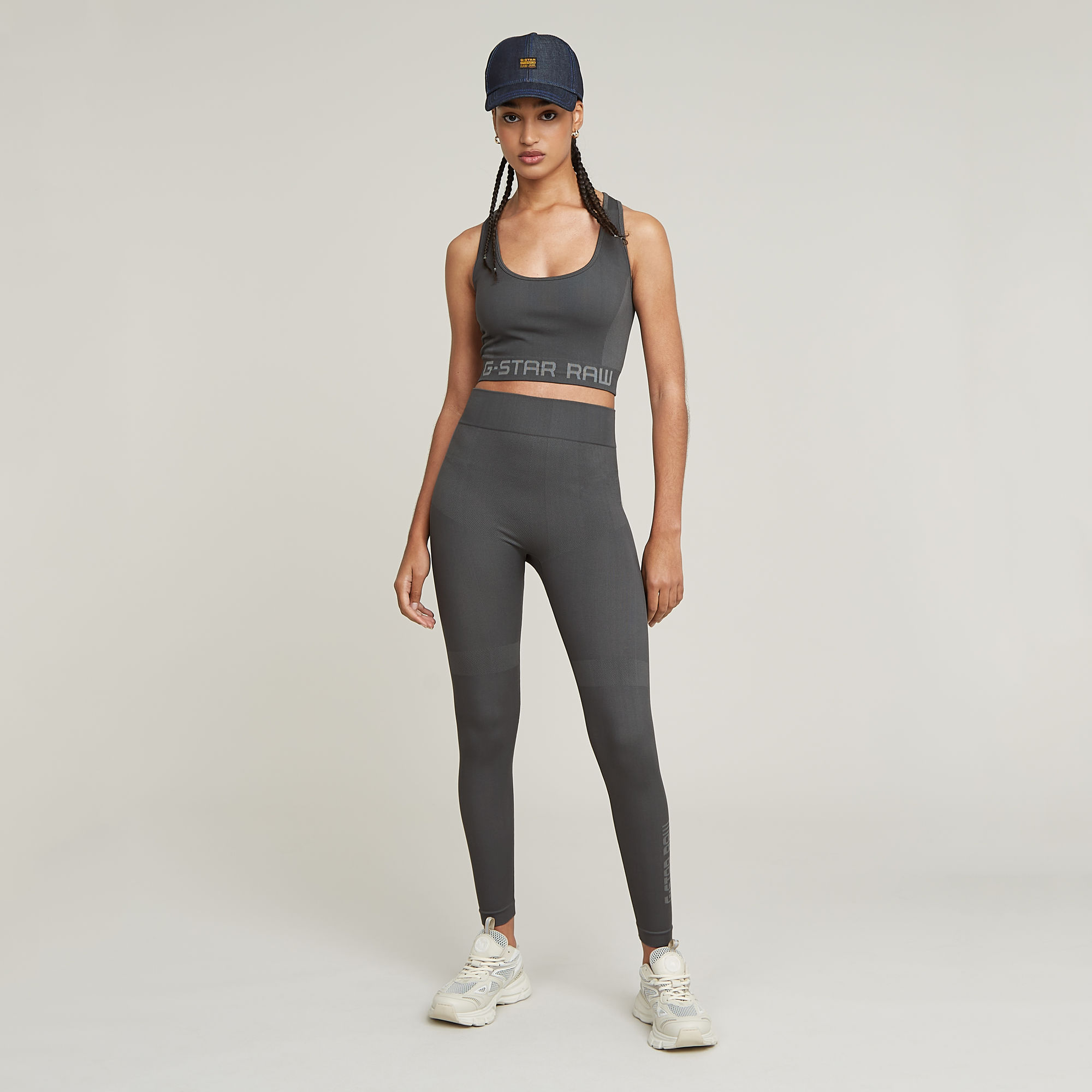 G-Star RAW Seamless Legging Grijs Dames