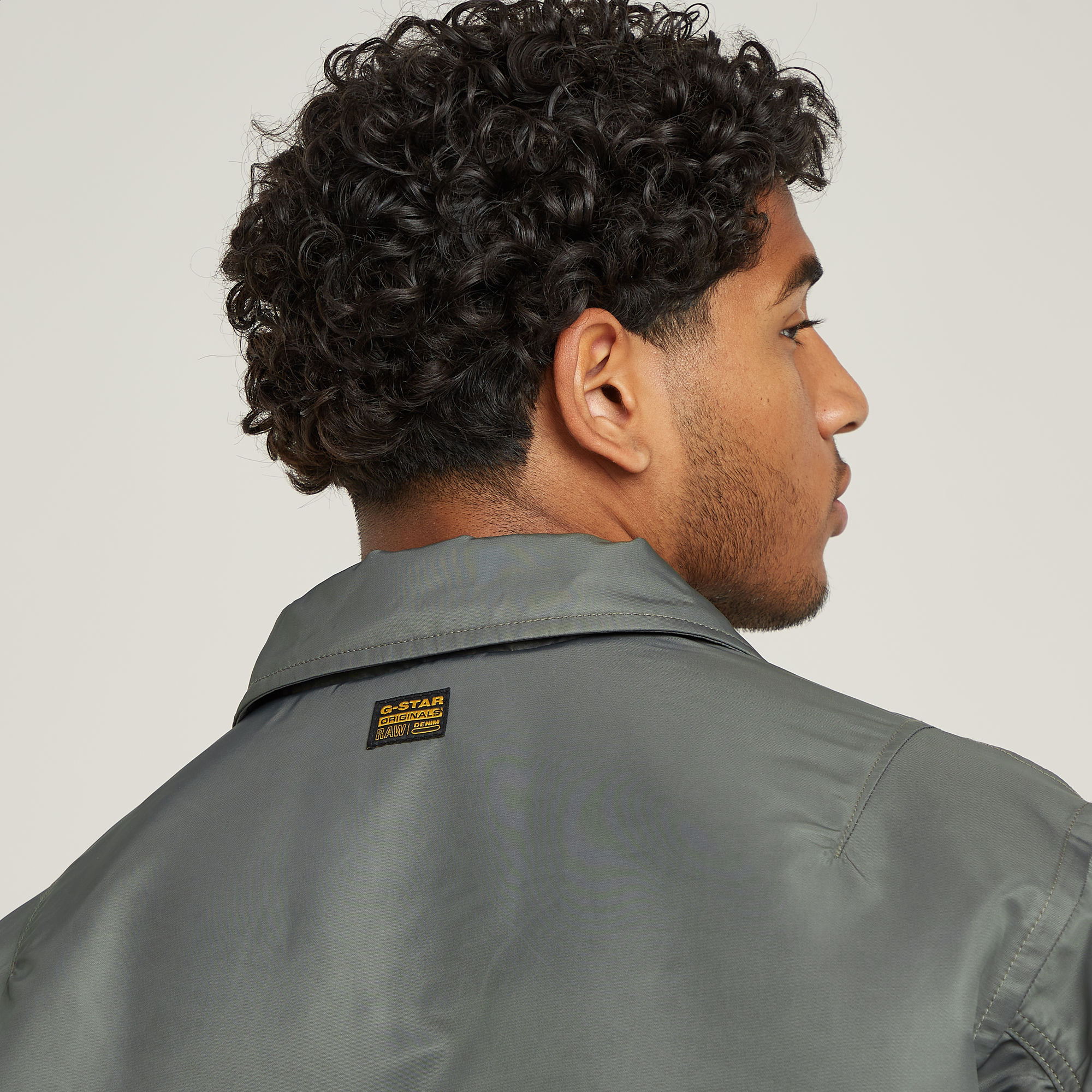 G-Star RAW Lichtgewicht Gewatteerd Bomberjack Grijs Heren