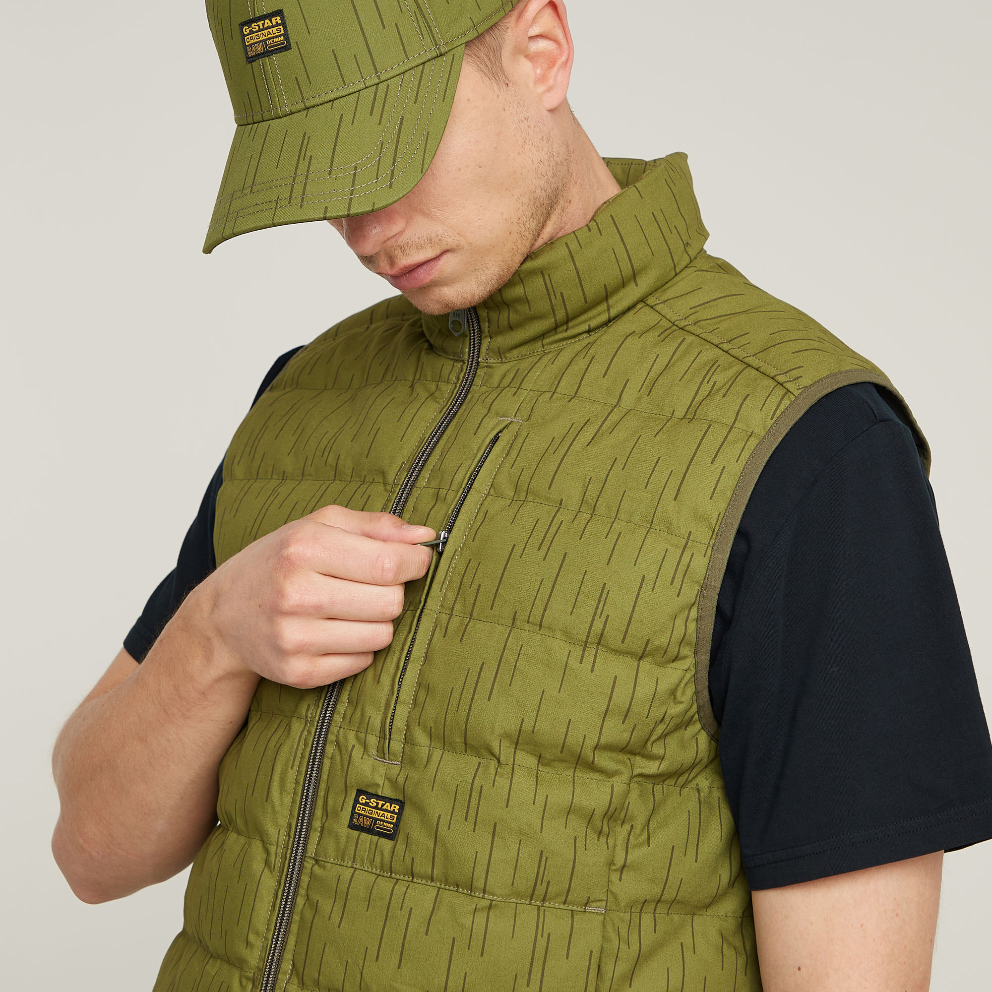G-Star RAW Foundation Liner Bodywarmer Meerkleurig Heren