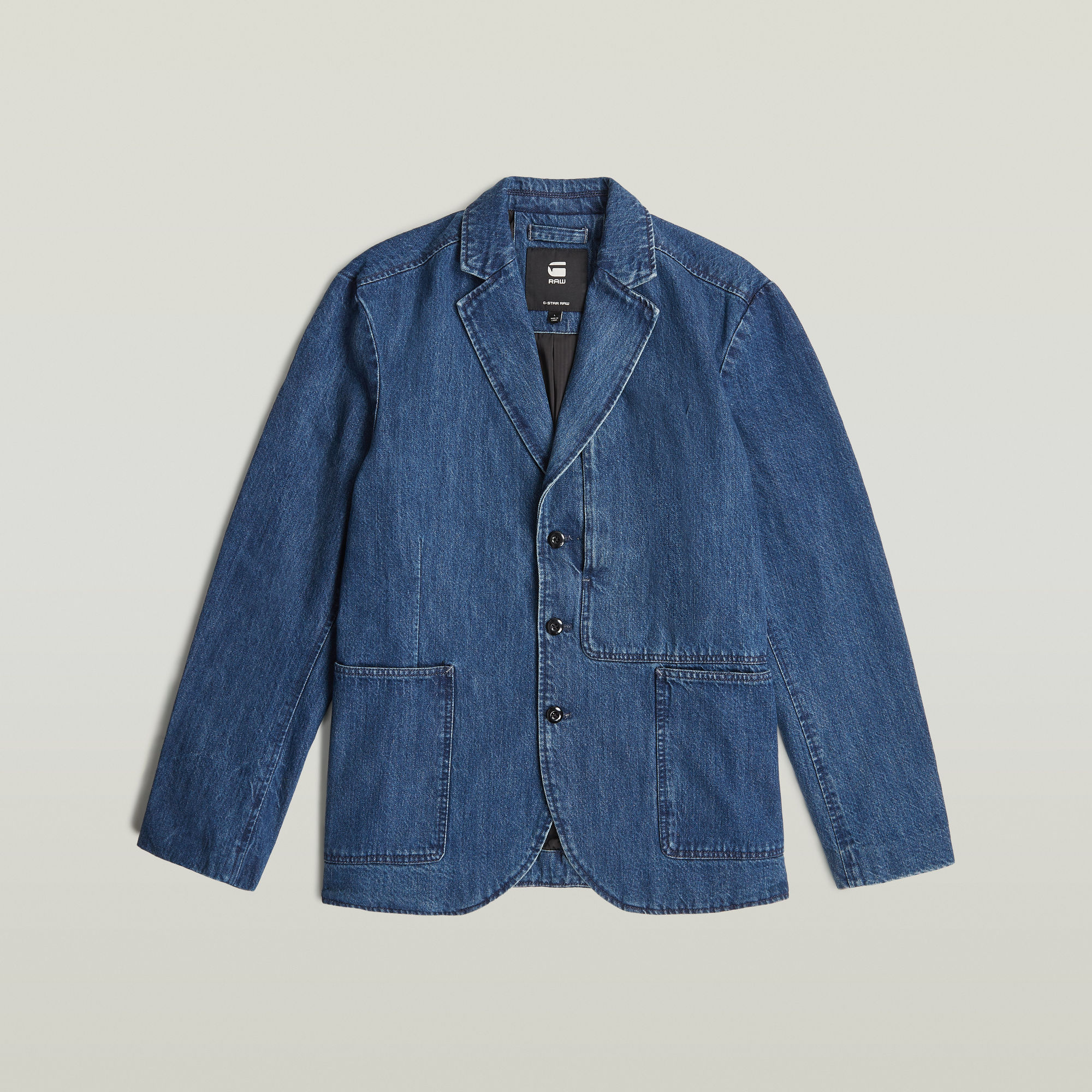 G-Star RAW Chore Casual Denim Blazer Donkerblauw Heren