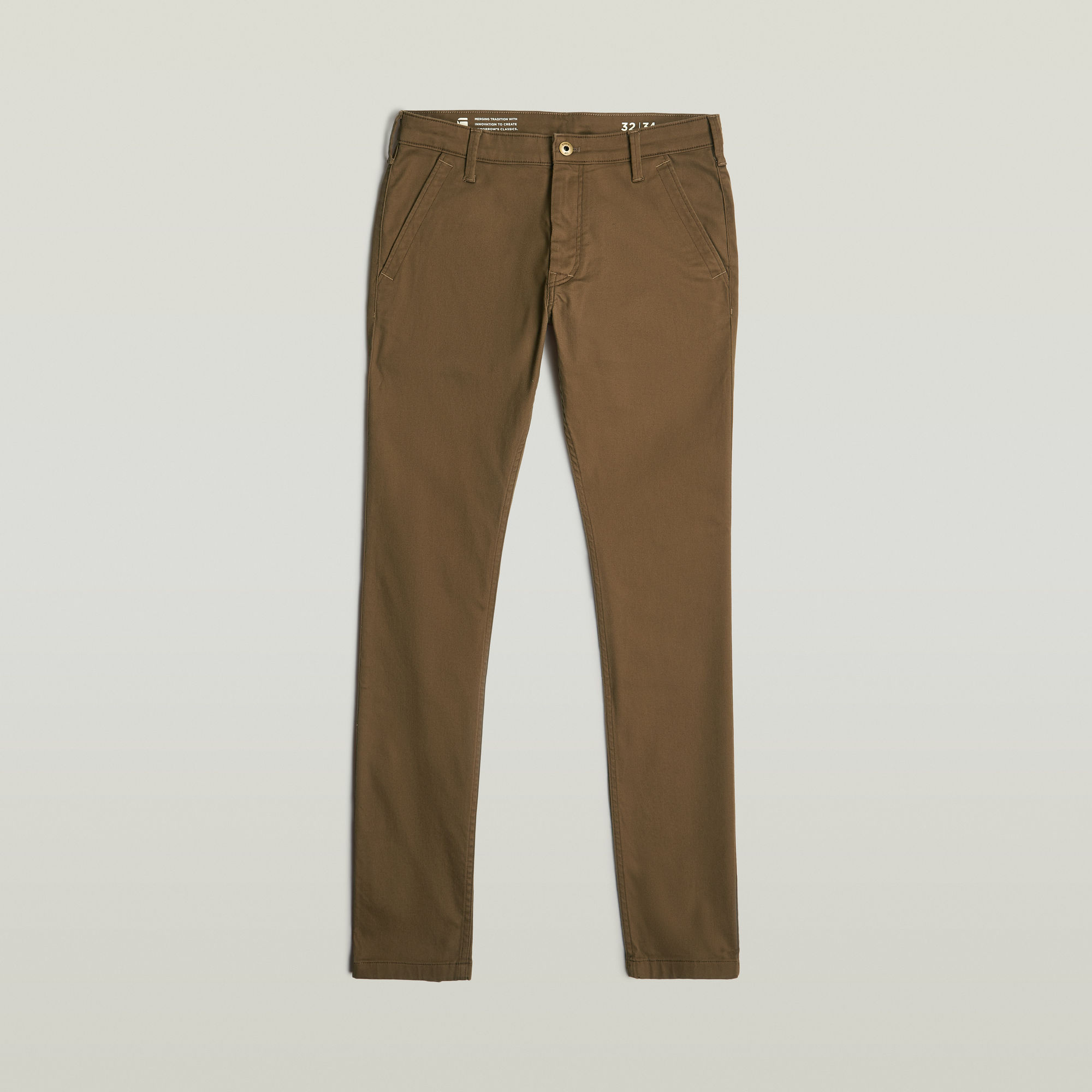 Thumbnail - Skinny Chino 3.0 - Braun - Herren