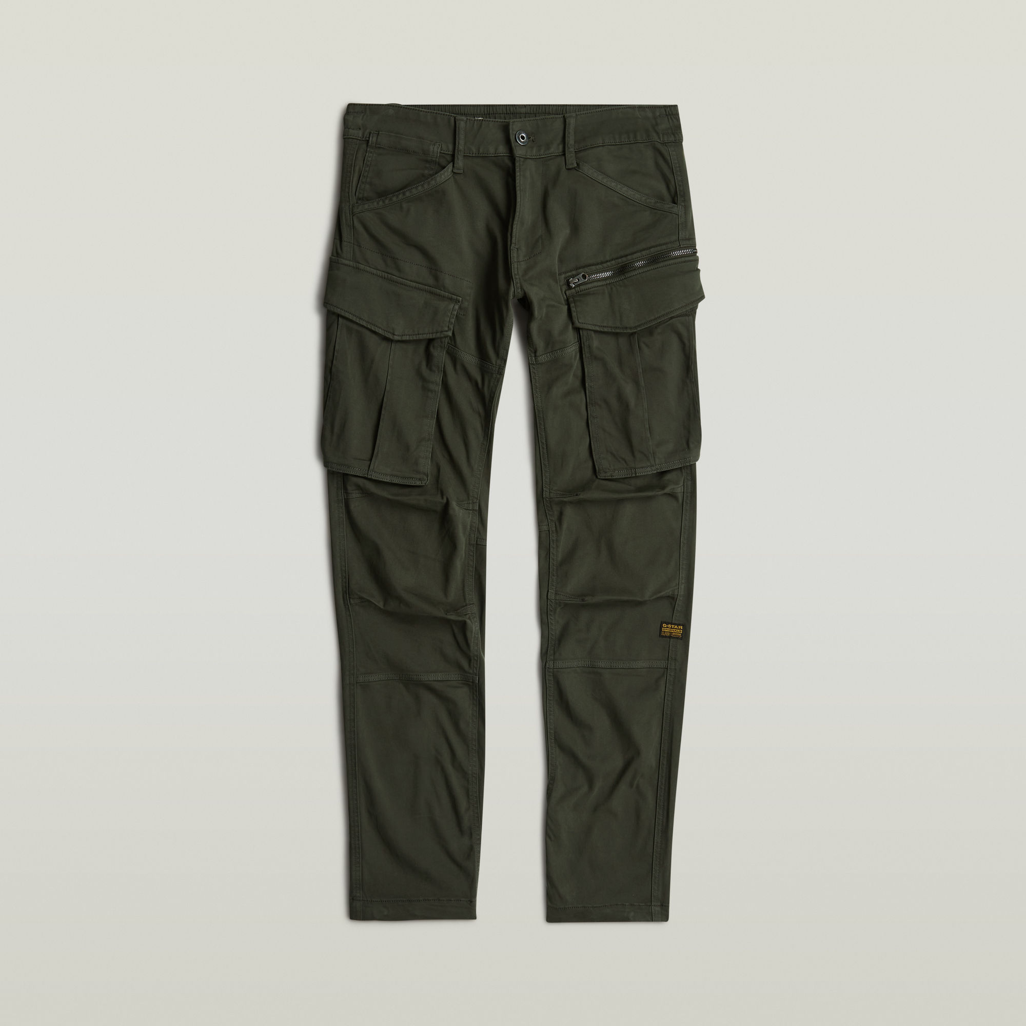 G-Star RAW Rovic Trainer Zip 3D Regular Tapered Grijs Heren