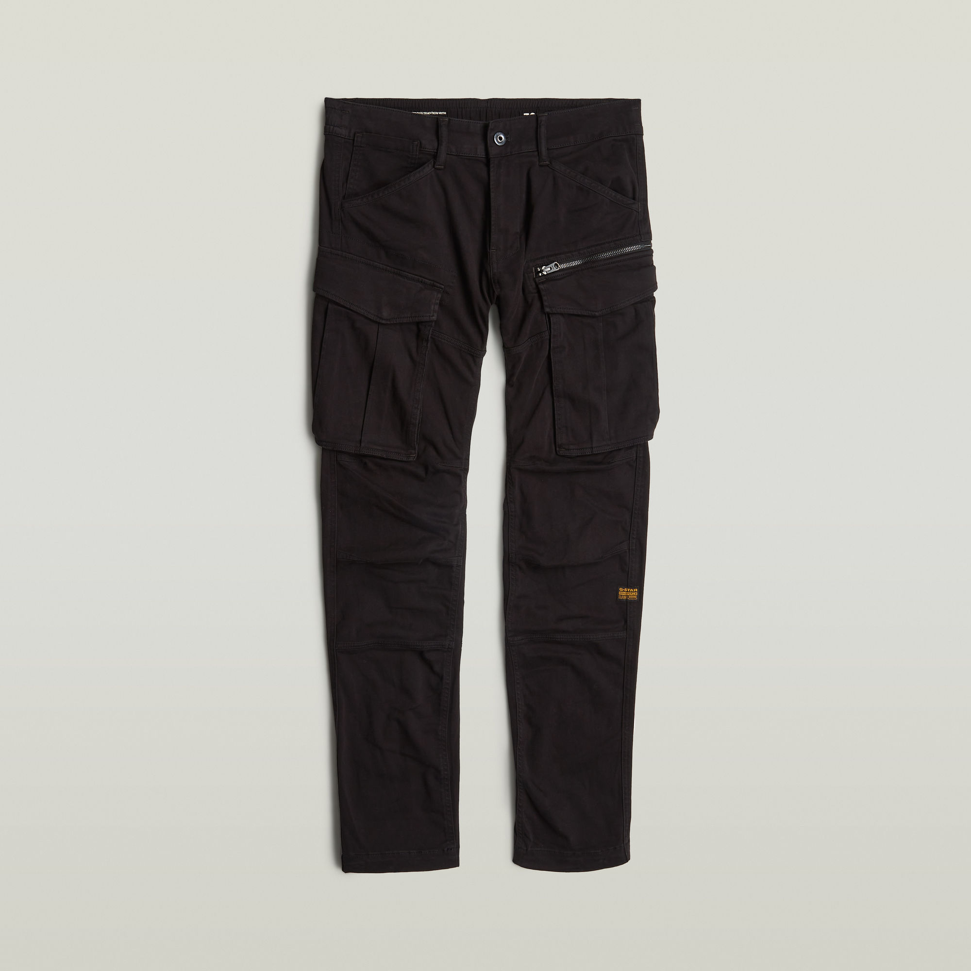 G-Star RAW Rovic Trainer Zip 3D Regular Tapered Zwart Heren
