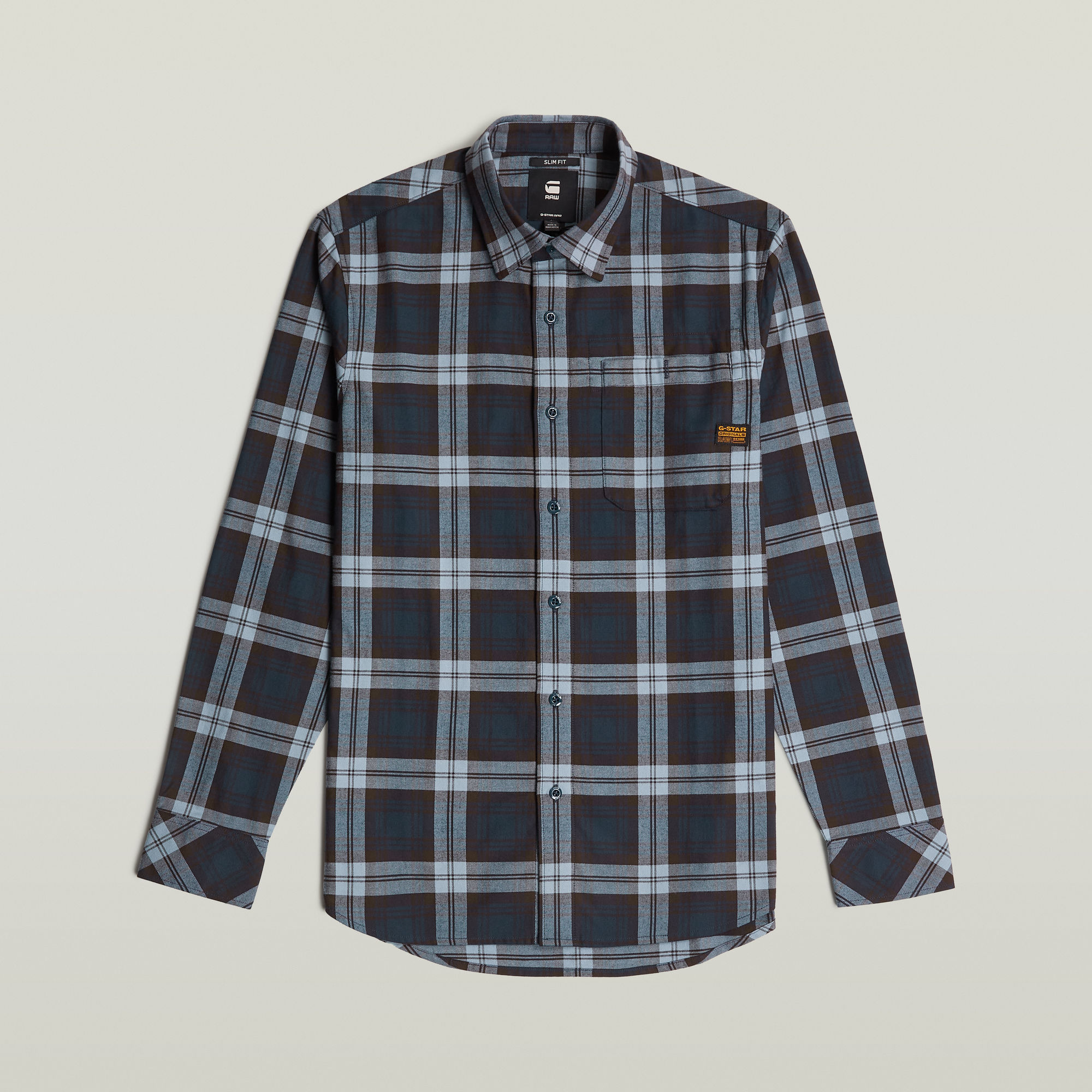 G-Star RAW Bristum 2.0 Slim Overhemd Meerkleurig Heren