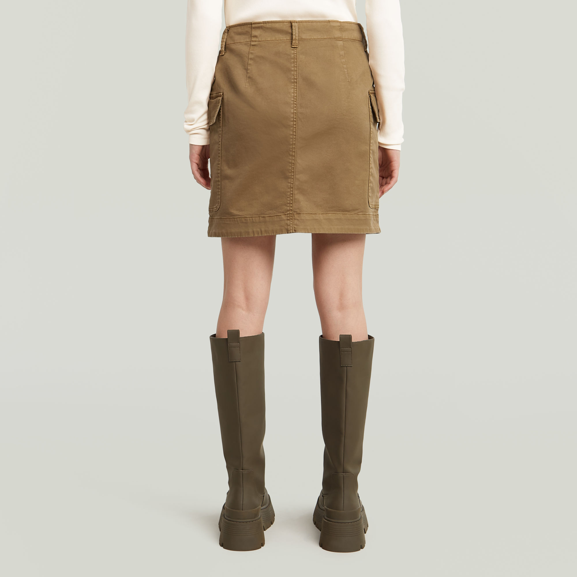 G-Star RAW Short Cargorok Bruin Dames