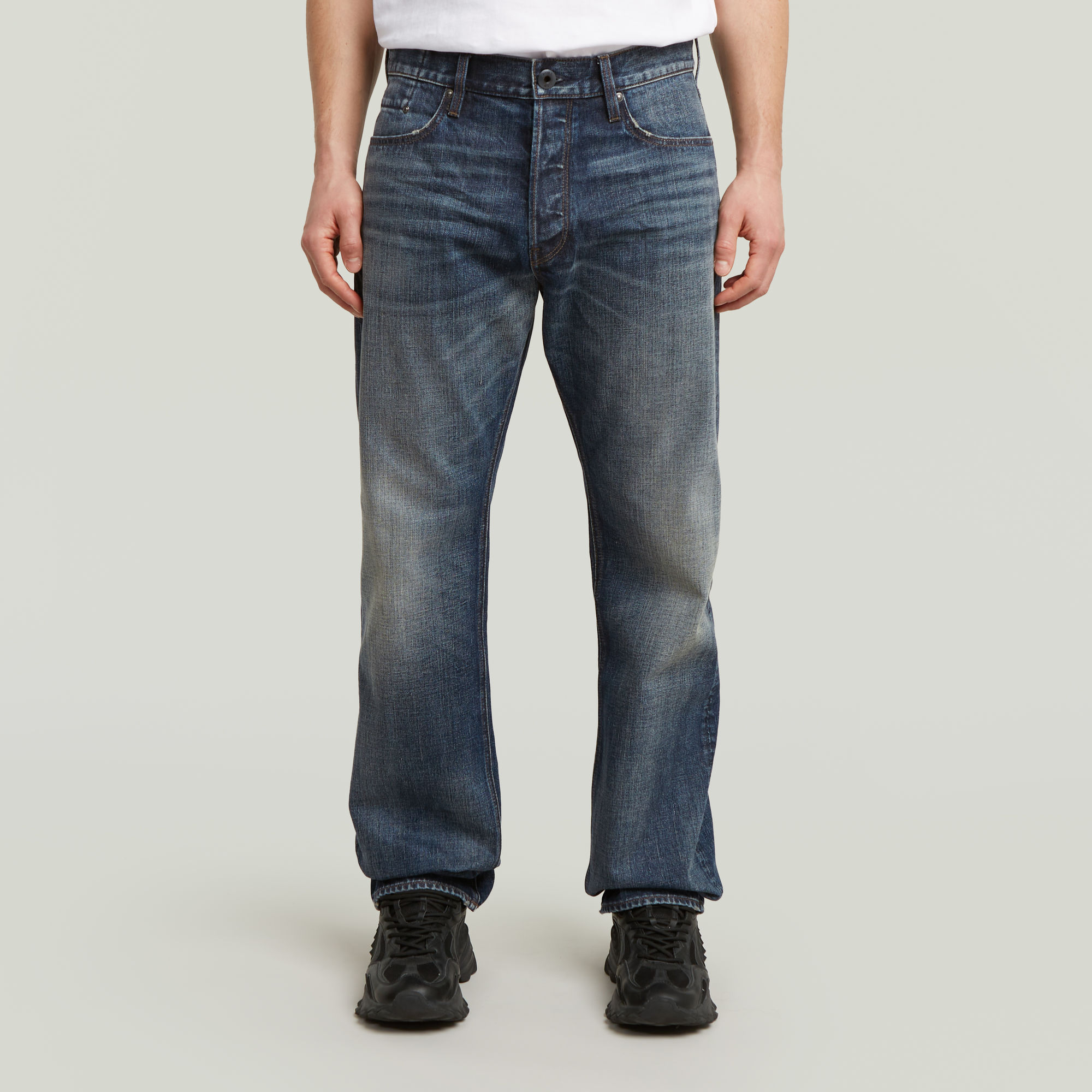 

Dakota Regular Straight Jeans - Dark blue - Men