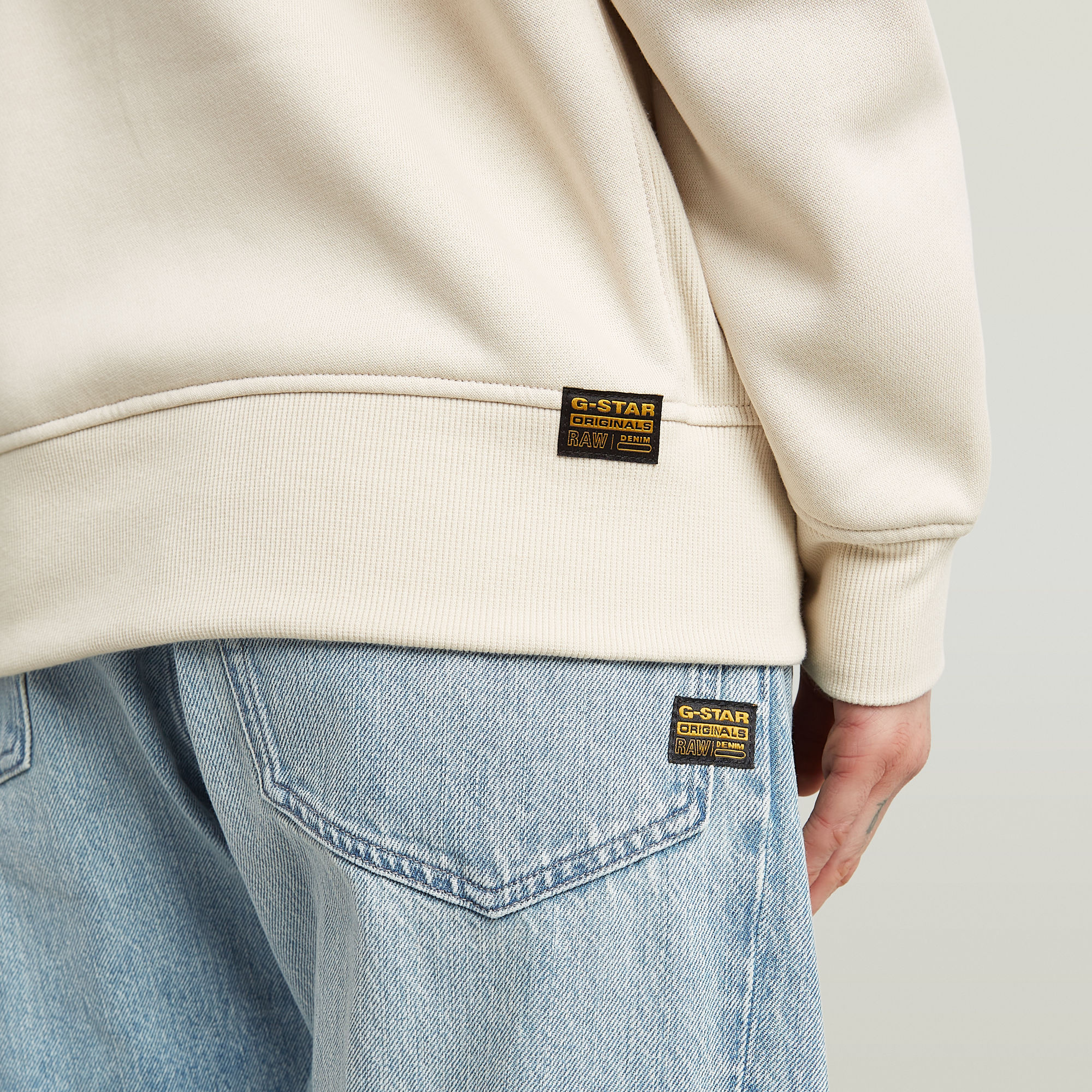 G-Star RAW Premium Core 2.0 Sweater Wit Dames