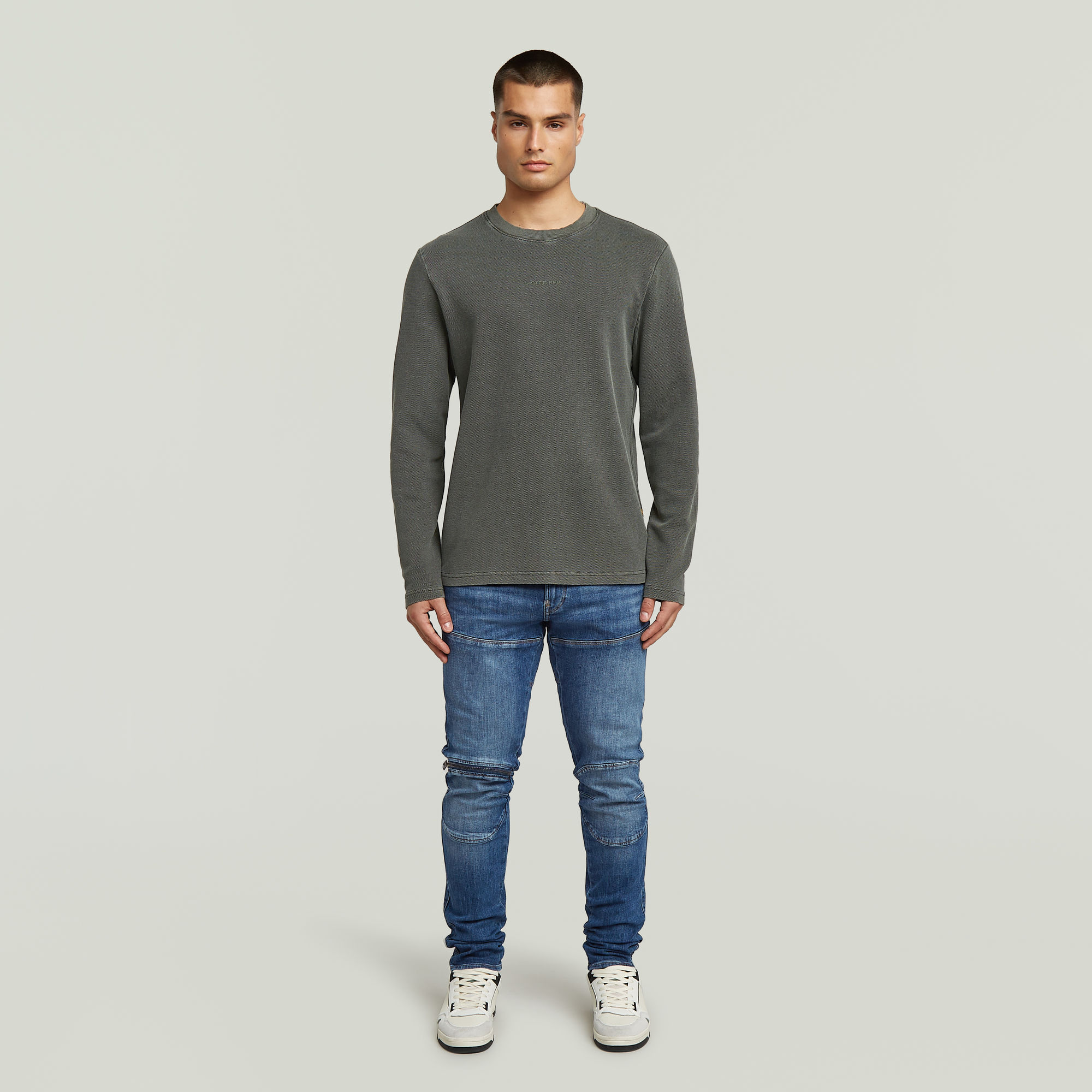 G-Star RAW Overdyed Tweeter Grijs Heren