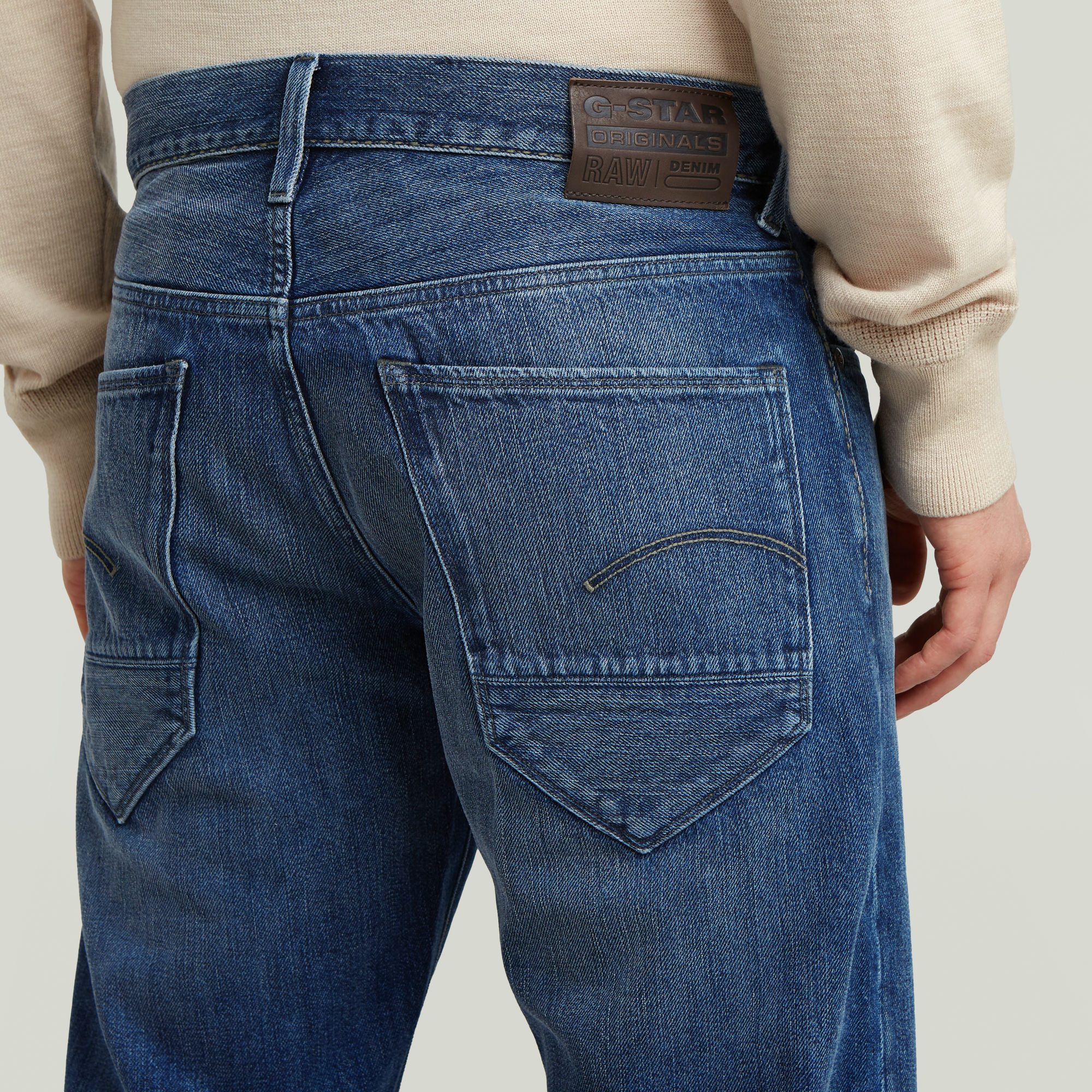 G-Star RAW Morry FWD Regular Tapered Jeans Donkerblauw Heren