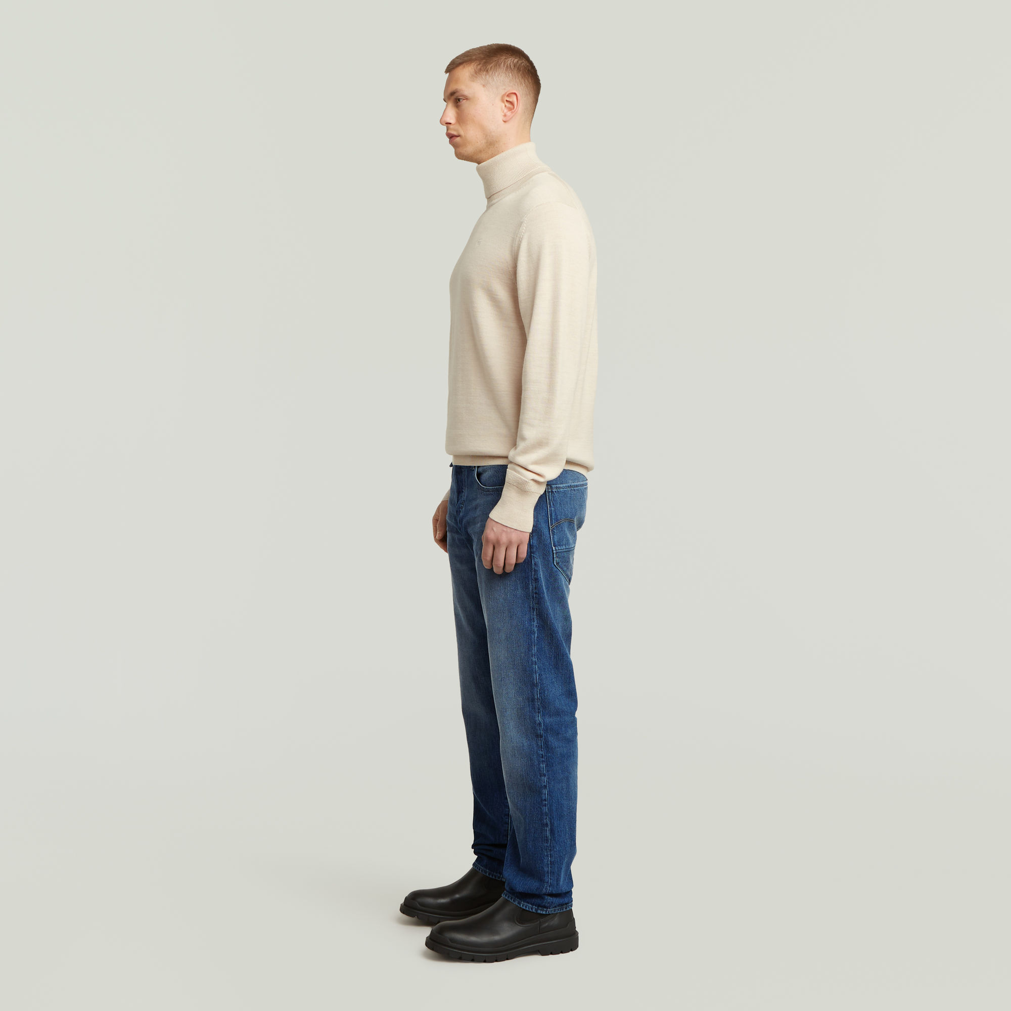 G-Star RAW Morry FWD Regular Tapered Jeans Donkerblauw Heren