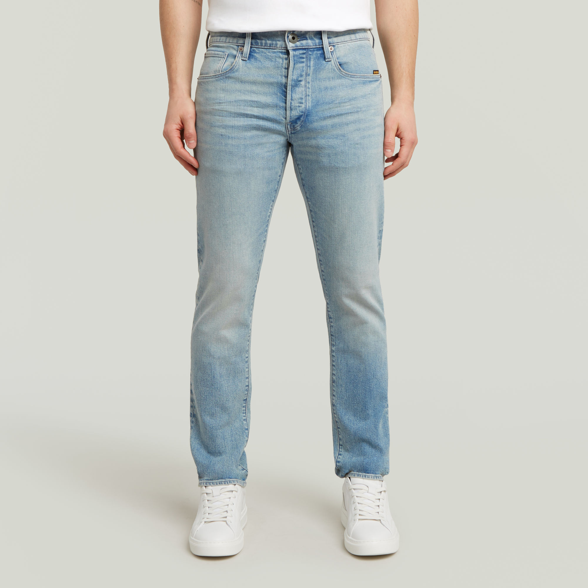 

3301 Slim Jeans - sun faded pacific blue - Men