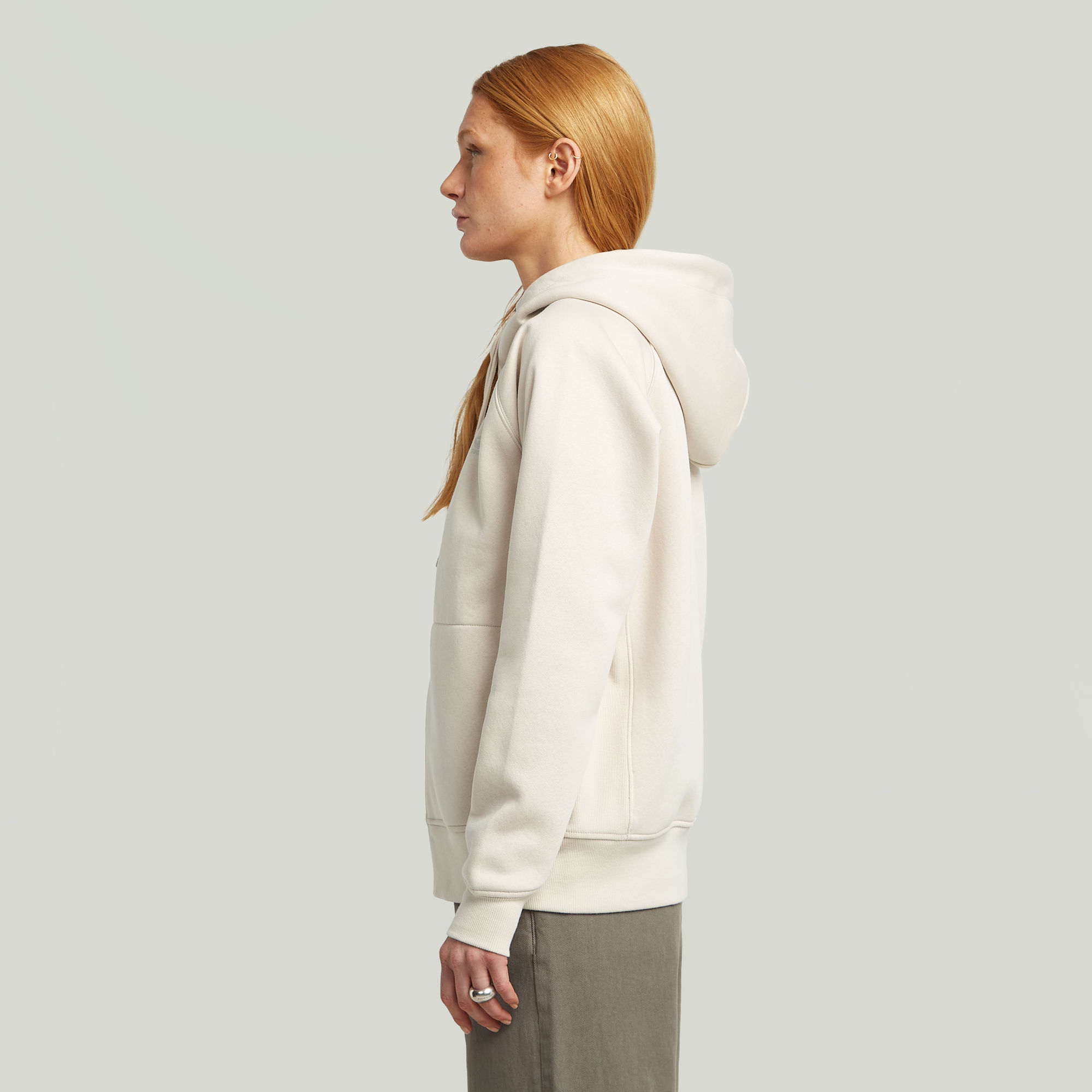 G-Star RAW Premium Core 2.1 Zip Through Sweater Wit Dames