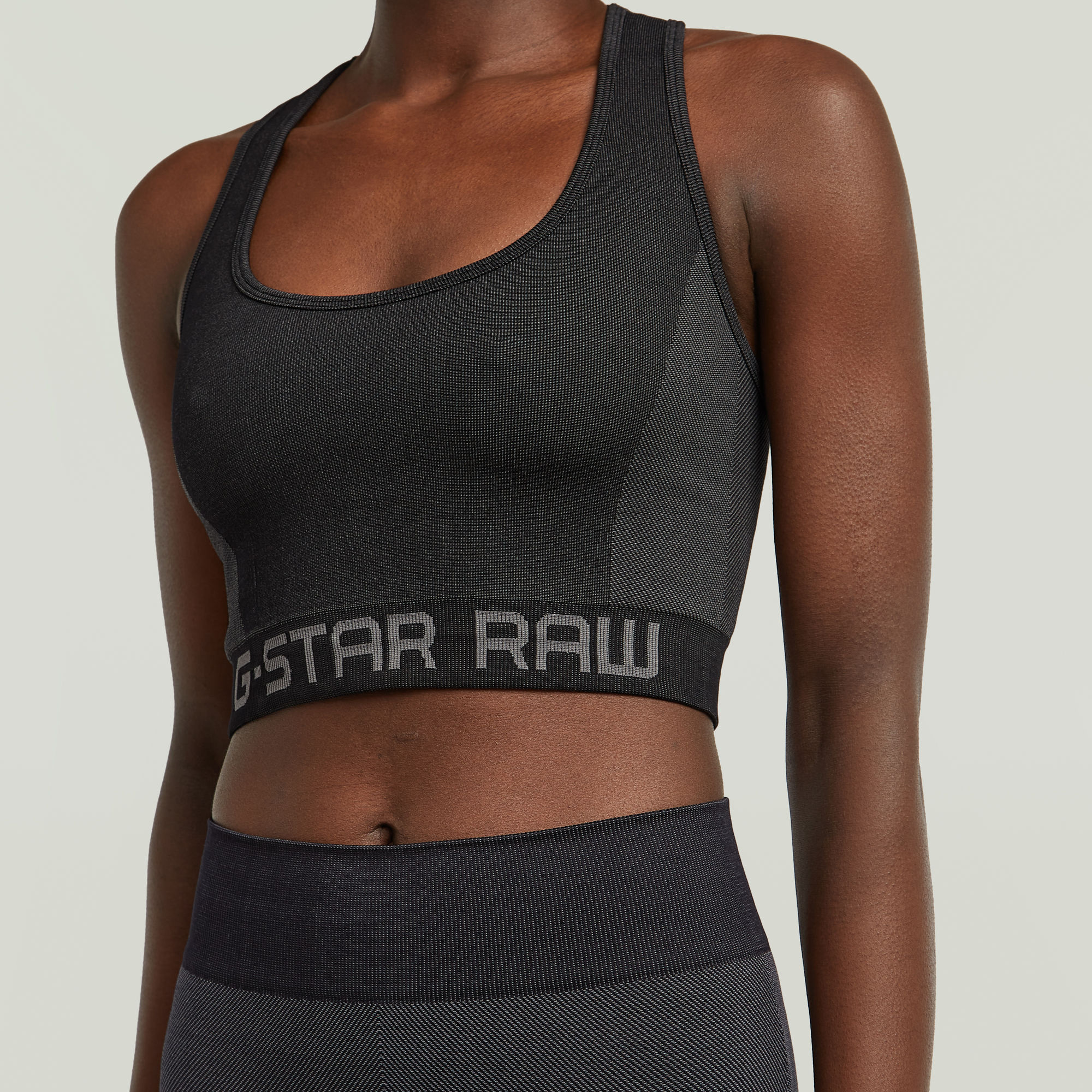 G-Star RAW Seamless Racerback Top Zwart Dames