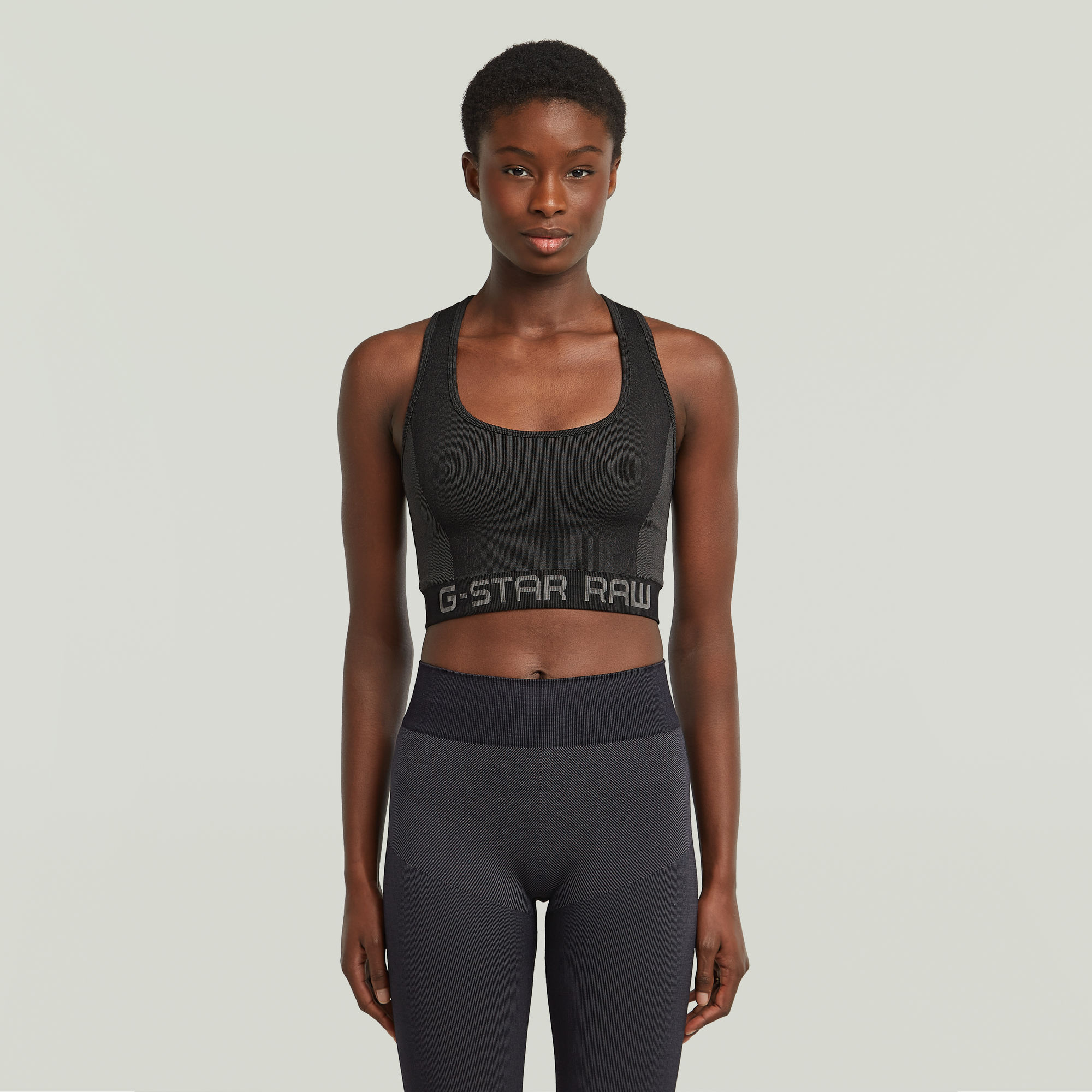 G-Star RAW Seamless Racerback Top Zwart Dames