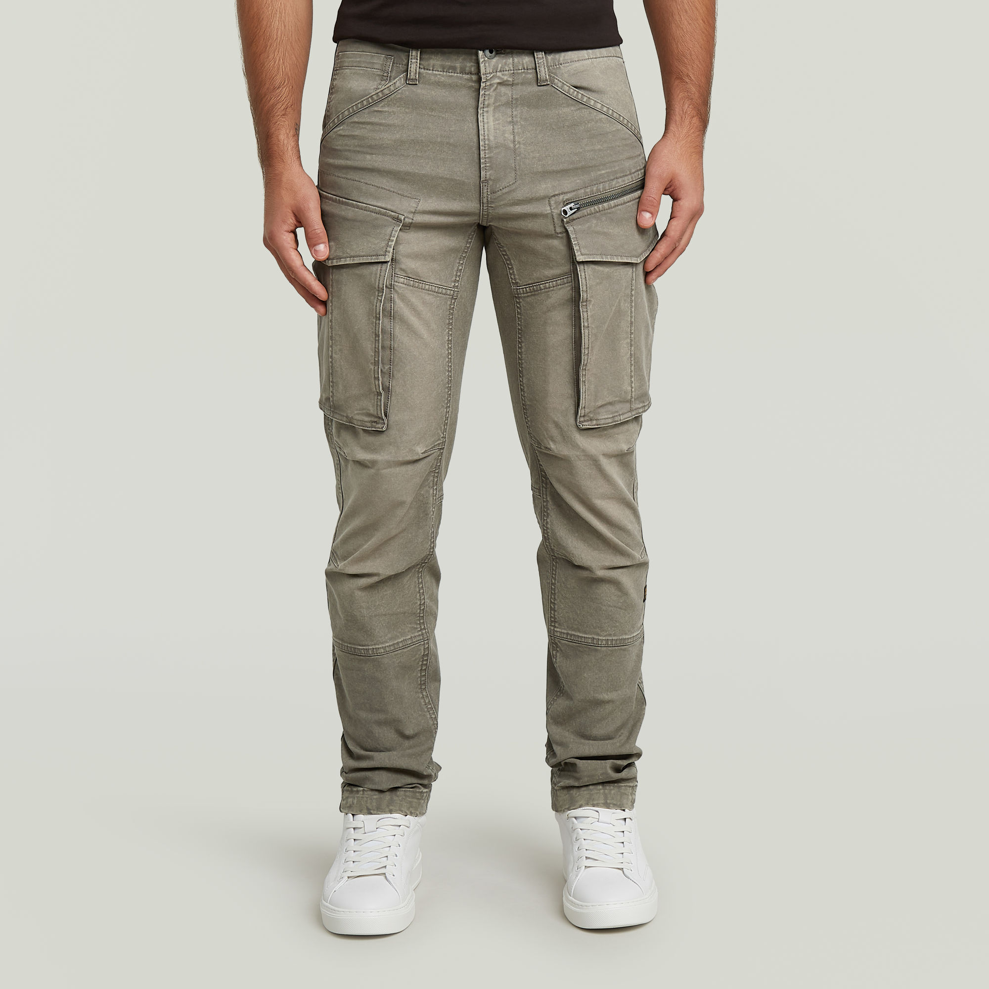Rovic Zip 3D Regular Tapered Hose - Braun - Herren