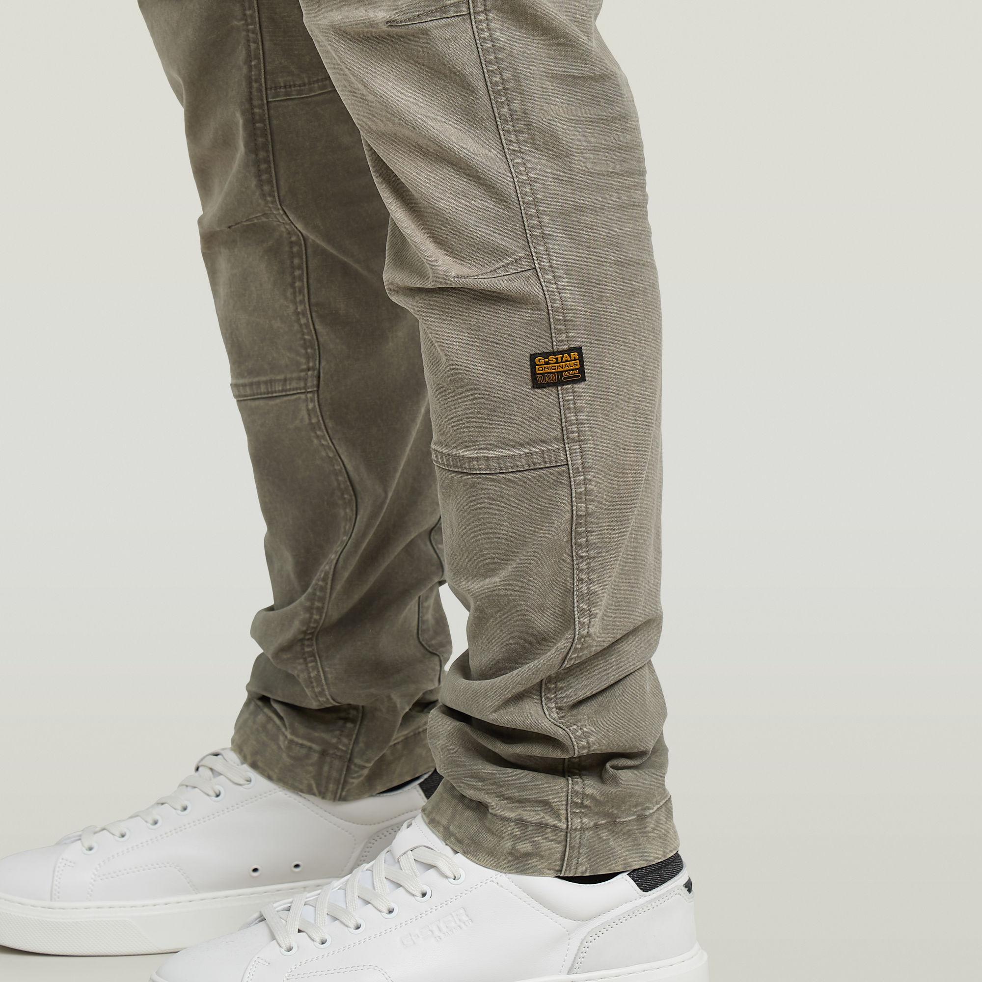 G-Star RAW Rovic Zip 3D Regular Tapered Broek Bruin Heren