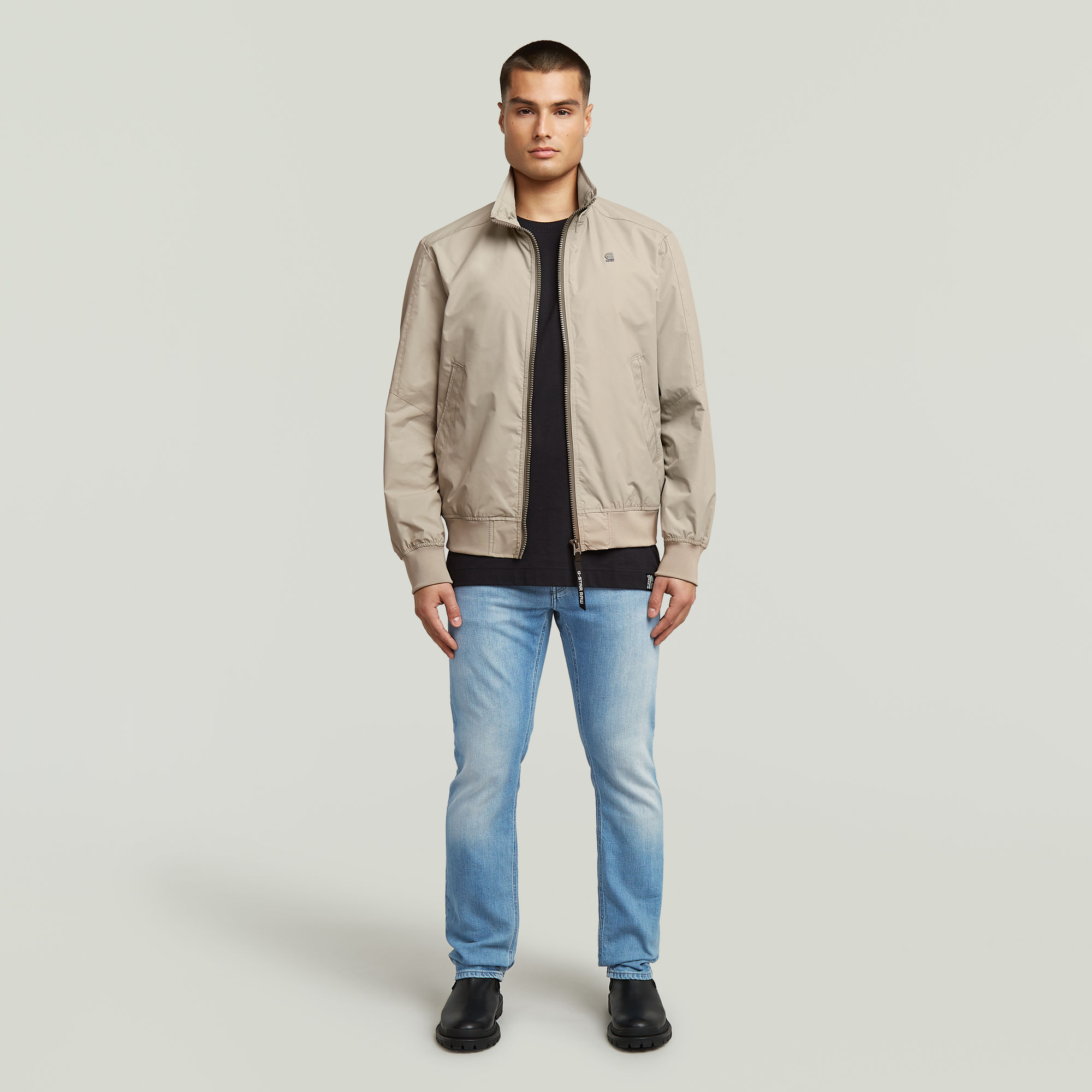 Thumbnail - Track Jacke - Beige - Herren