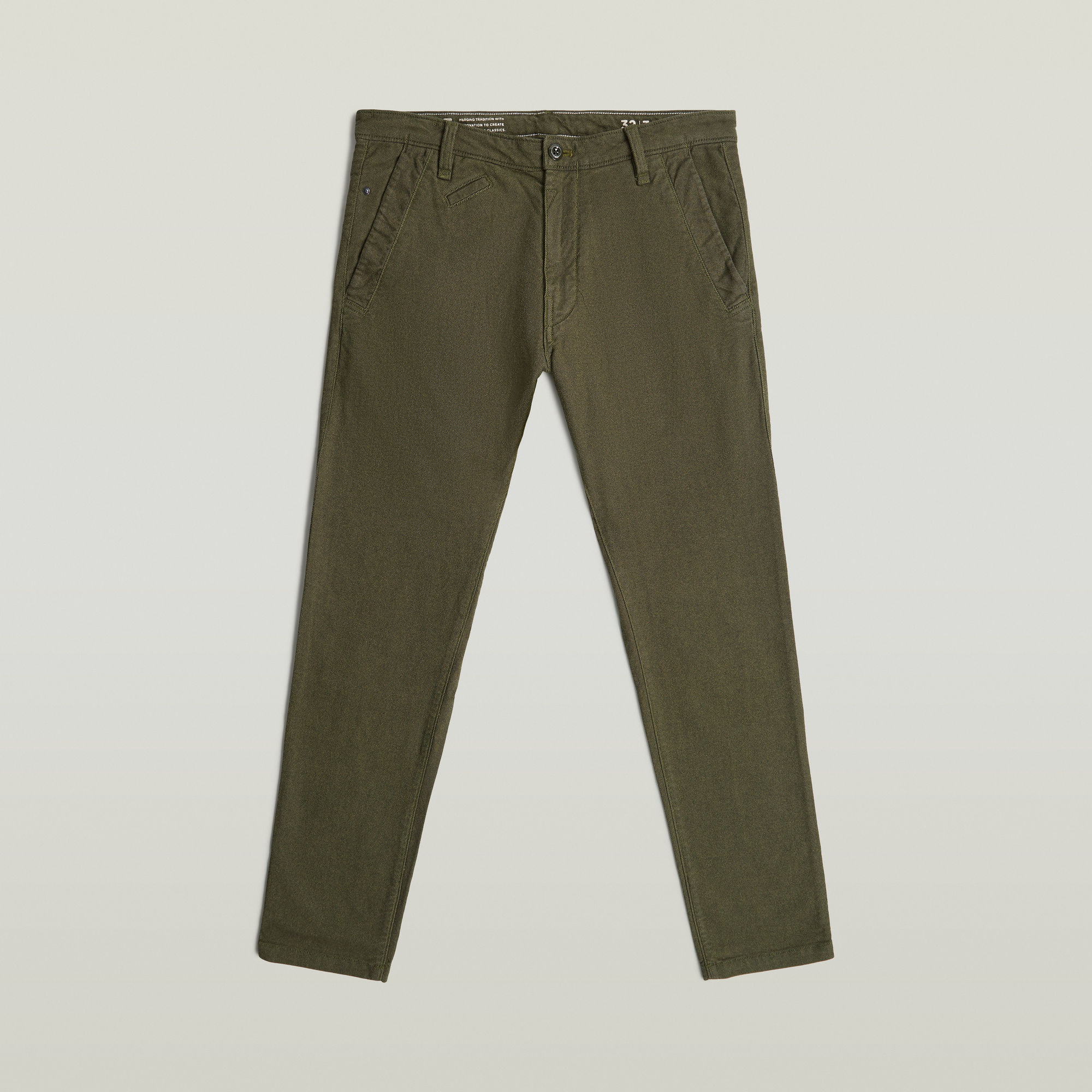 G-Star RAW Bronson 3.0 Slim Chino Groen Heren