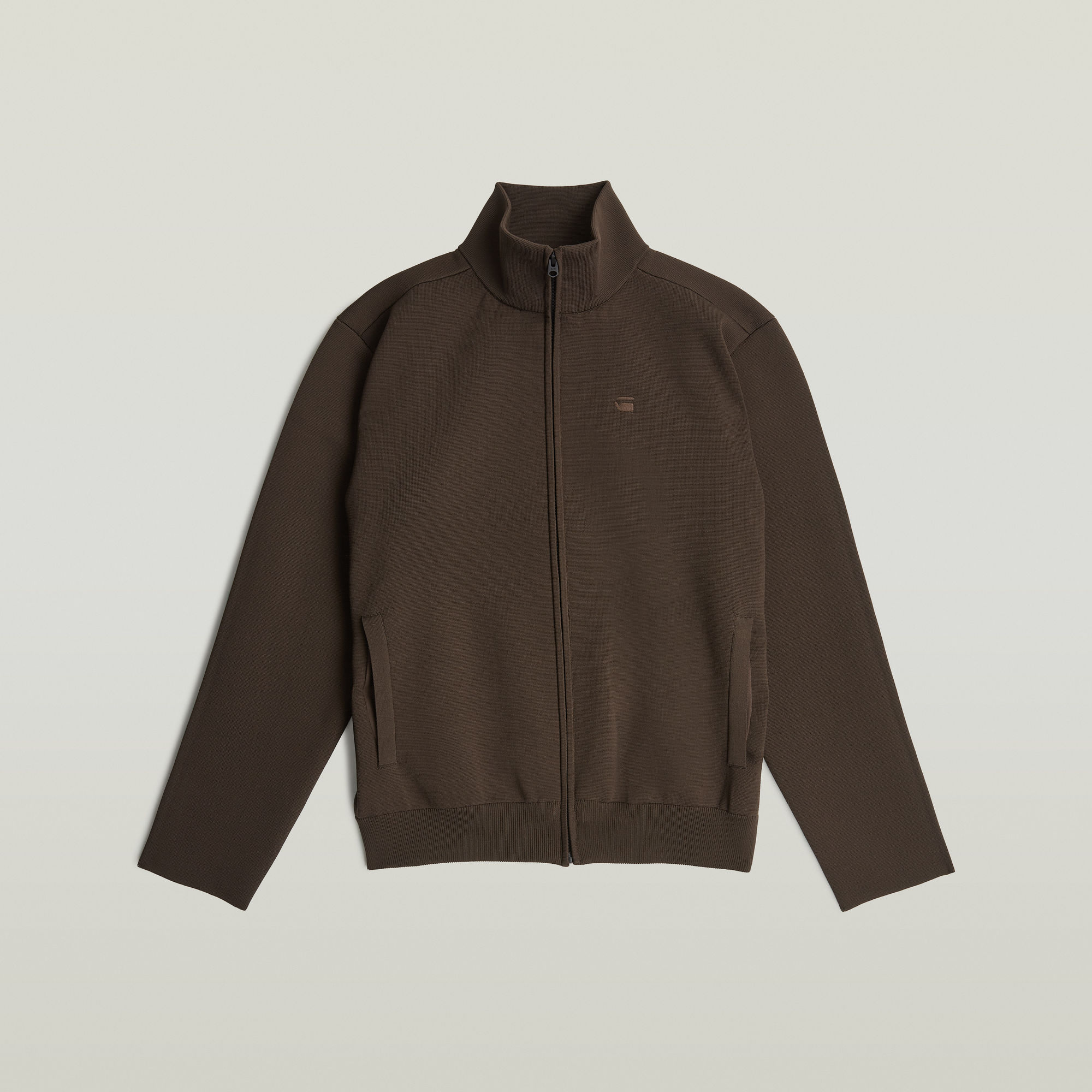 Thumbnail - Tech Knit Jacke - Braun - Herren