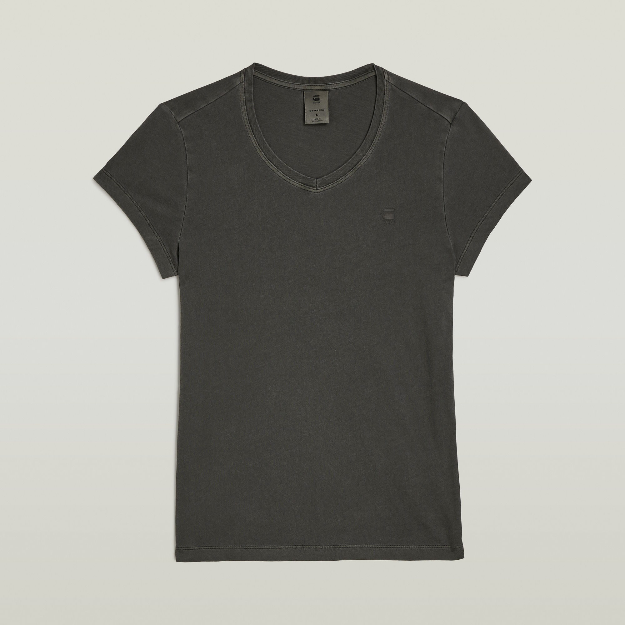 G-Star RAW Eyben Slim V 2.0 T-Shirt Grijs Dames