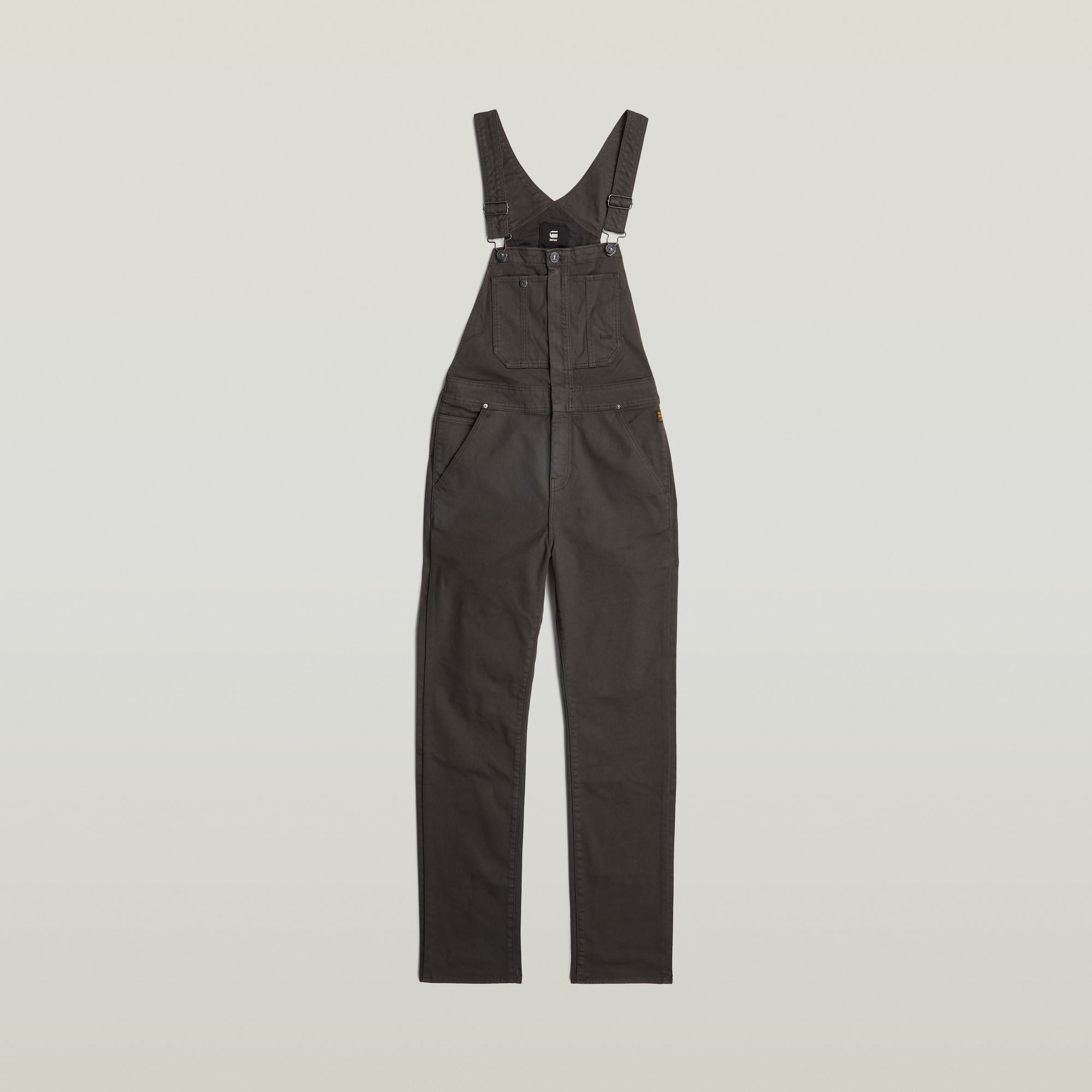 G-Star RAW Slim Tuinbroek Grijs Dames
