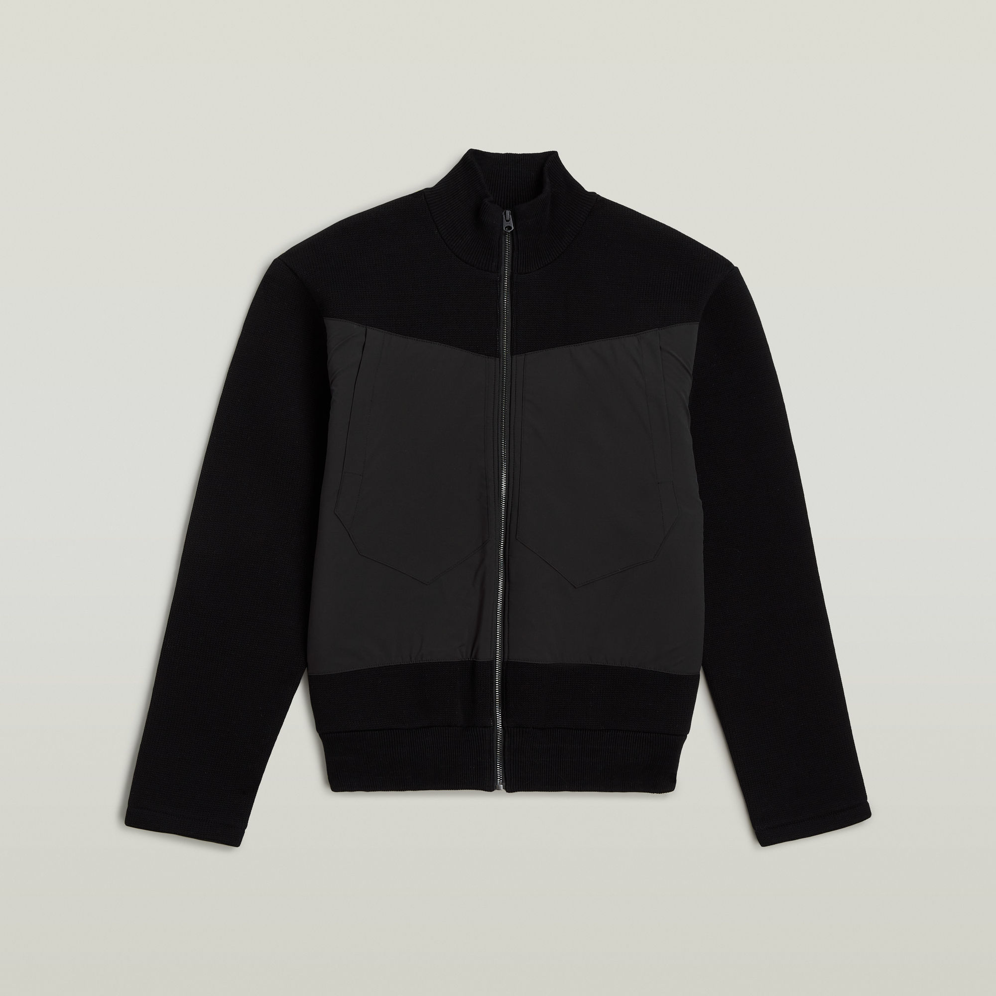G-Star RAW Fabric Mix Knit Jack Zwart Heren