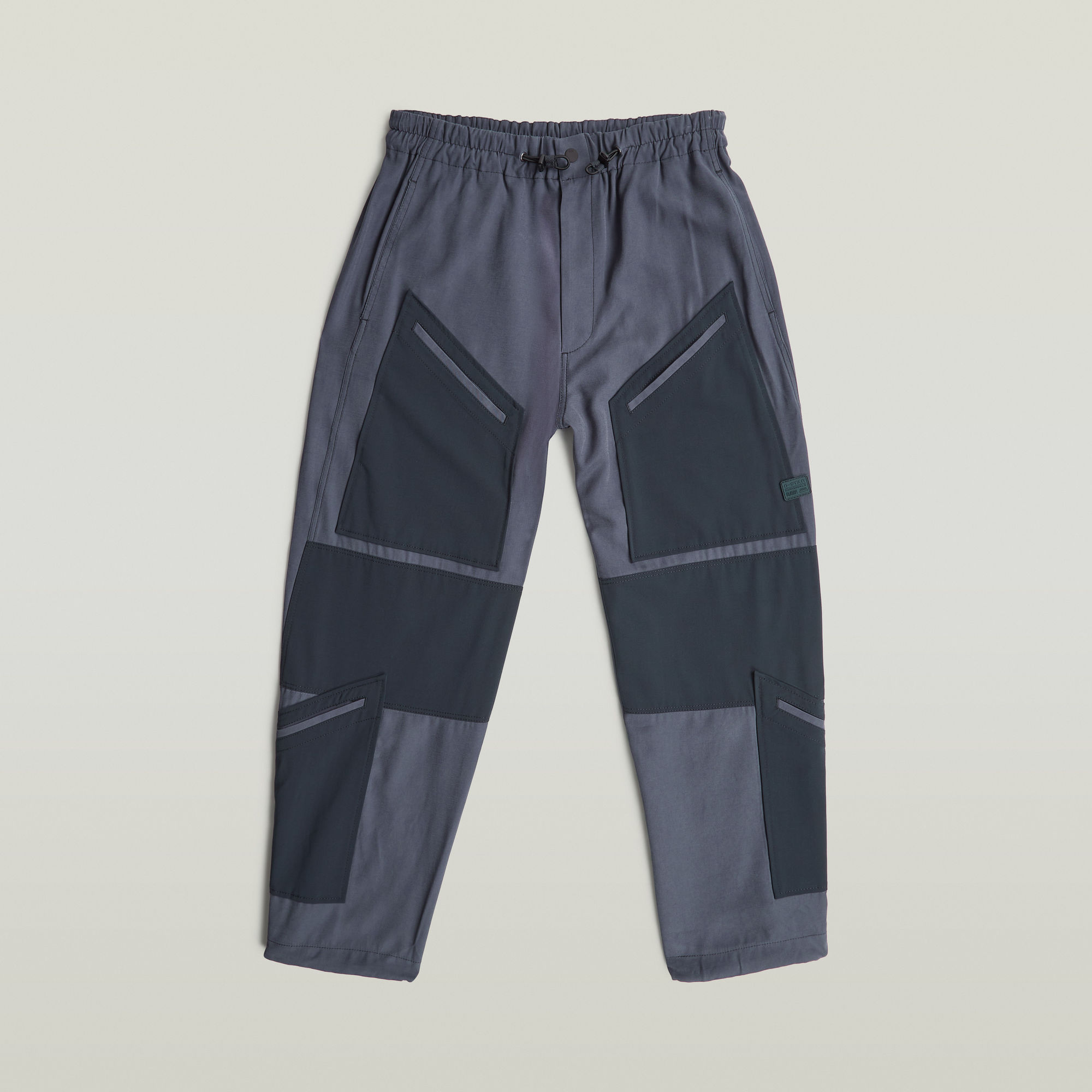 Thumbnail - Tone On Tone Cargohose - Dunkelblau - Damen