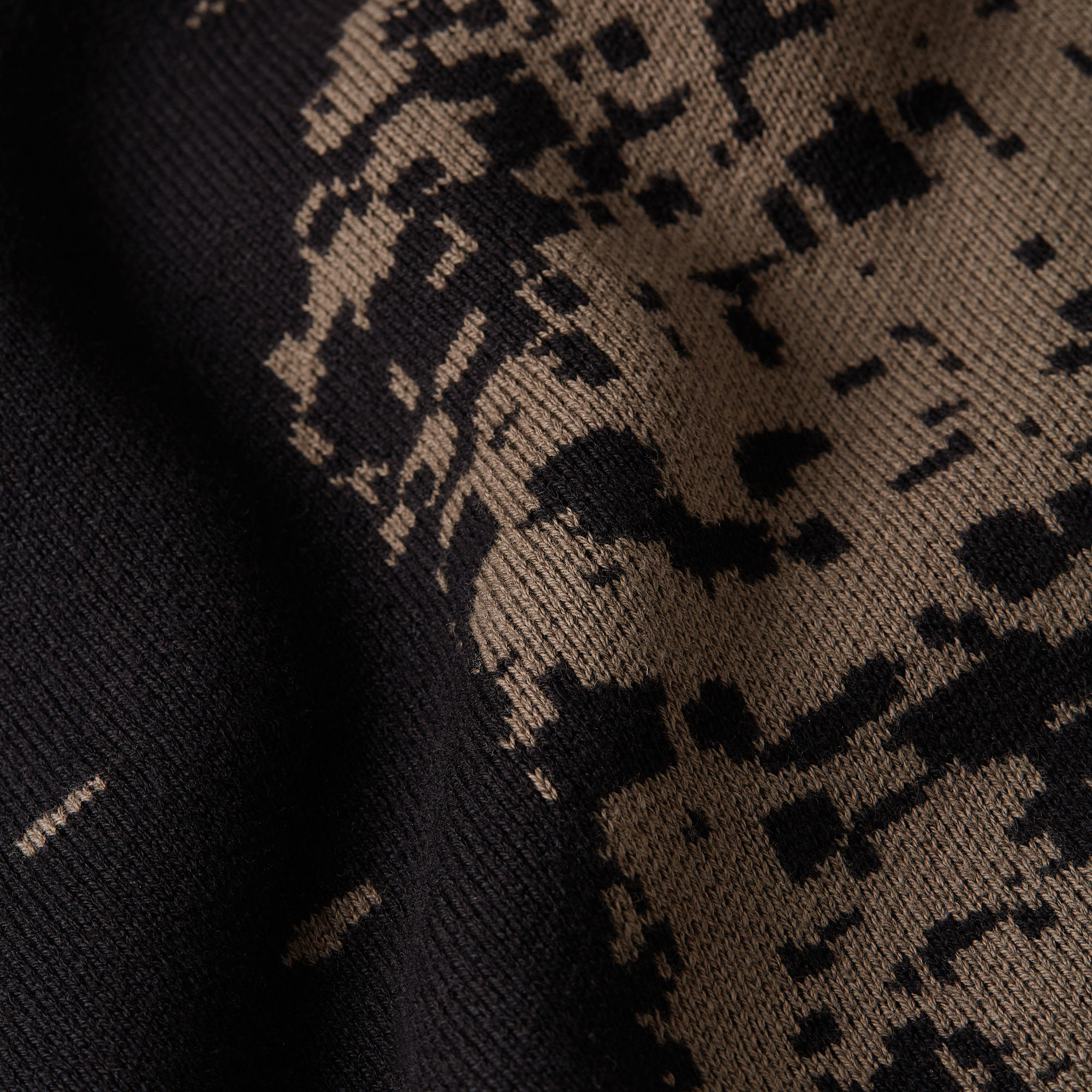 G-Star RAW Sprayed 89 Relaxed Gebreide Trui Zwart Heren