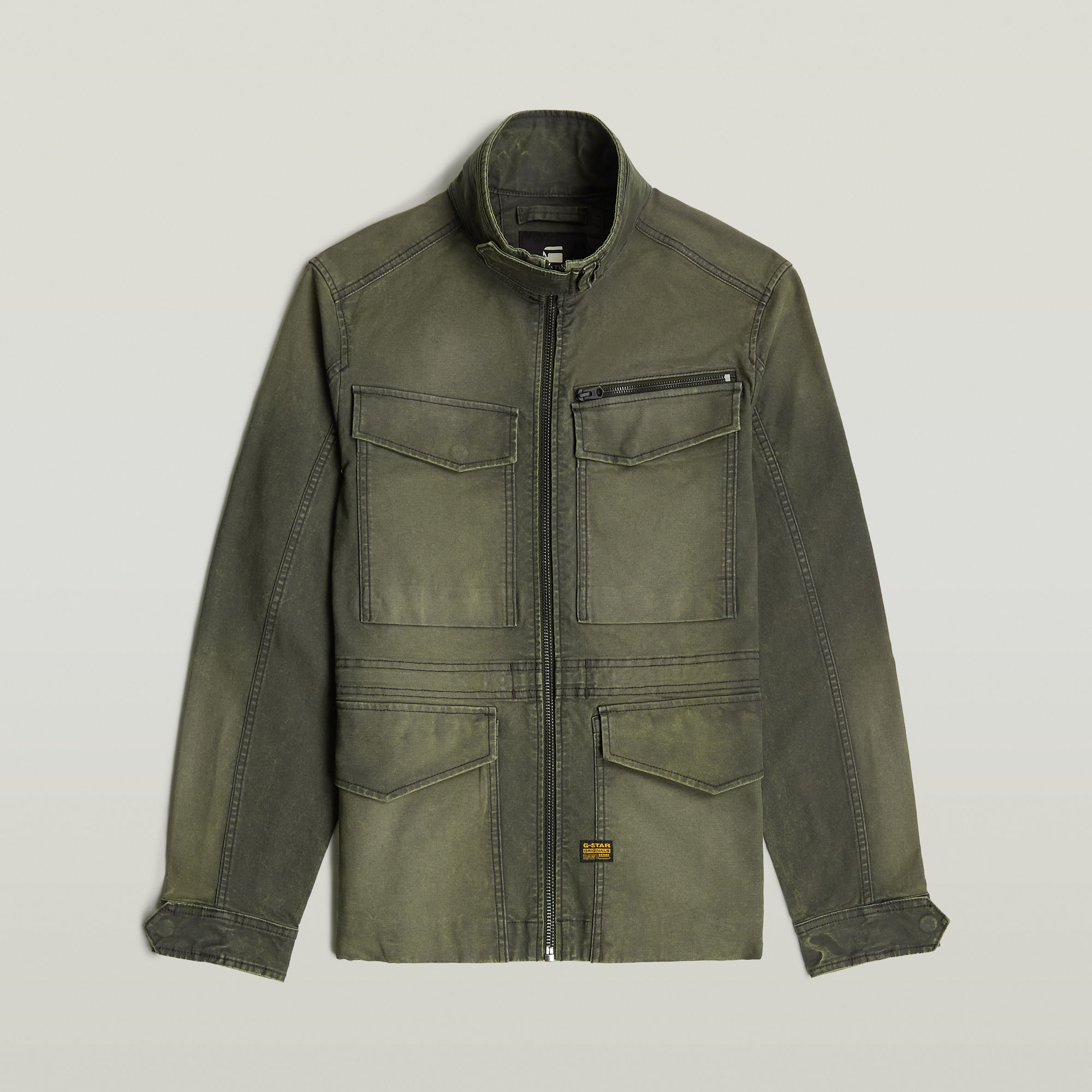 Thumbnail - Rovic Slim Field Jacke - Grau - Herren