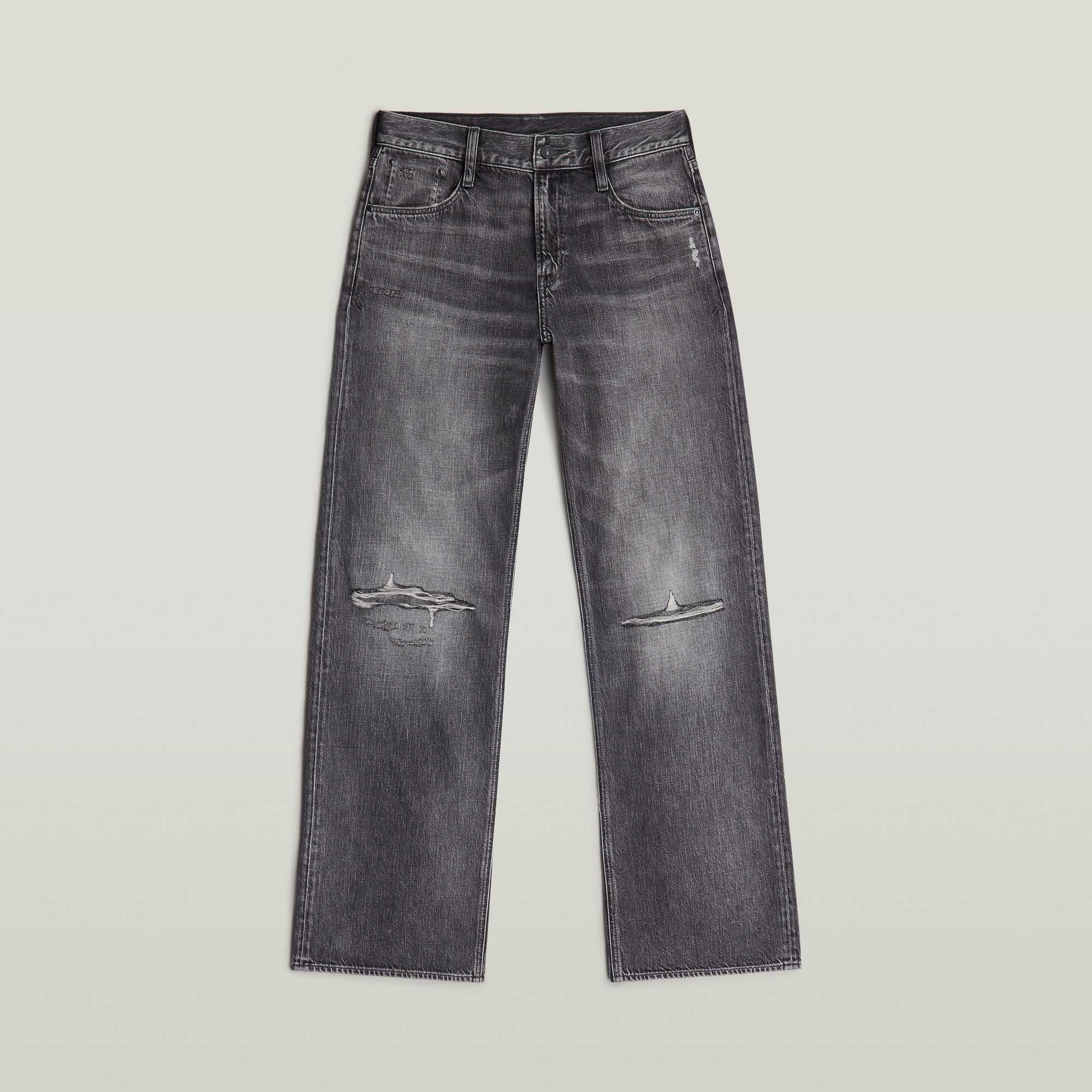 G-Star RAW Judee Low Waist Loose Jeans Grijs Dames