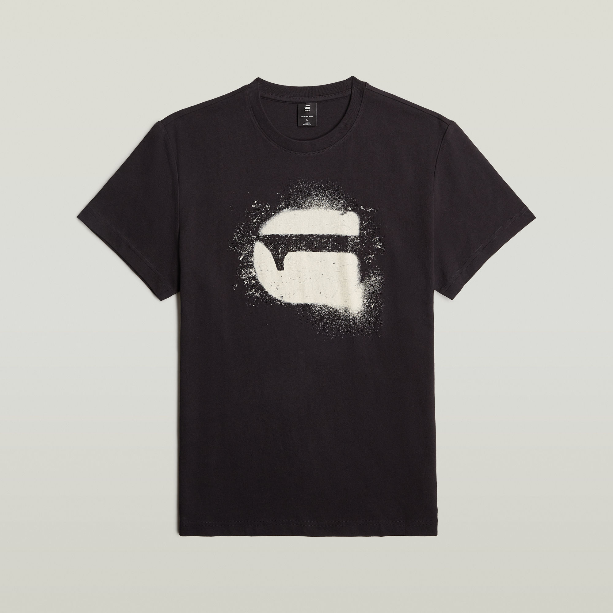 Thumbnail - Spray G Logo T-Shirt - Schwarz - Herren
