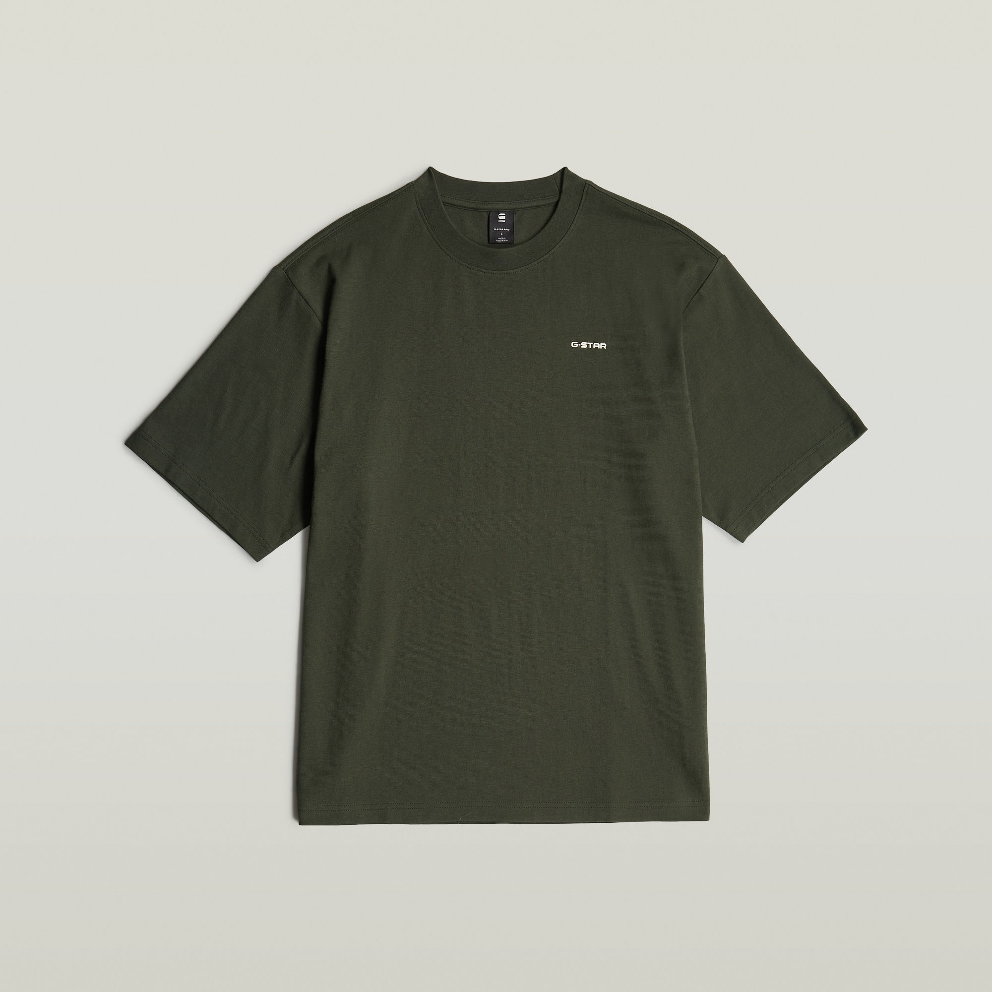 G-Star RAW Boxy Base T-shirt Grijs Heren