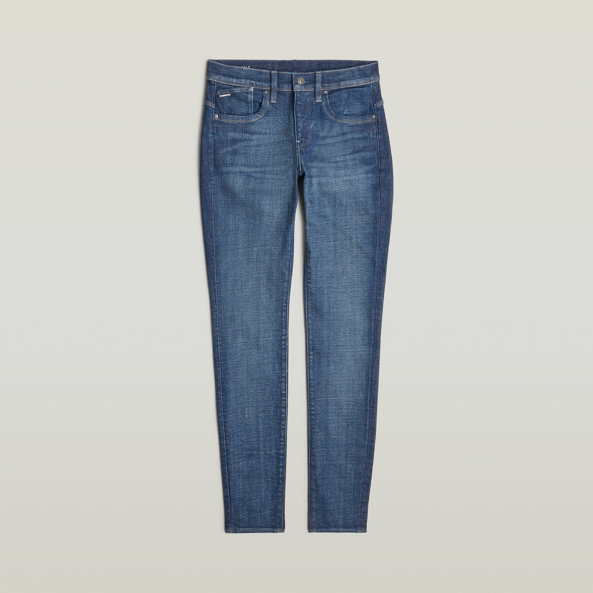 G-Star RAW Lhana Super Skinny Jeans Midden blauw Dames