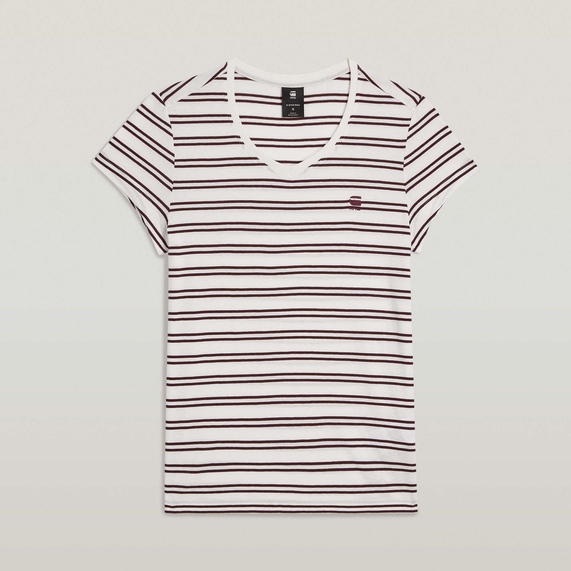 G-Star RAW Stripe Eyben Slim V 2.0 T-shirt Meerkleurig Dames