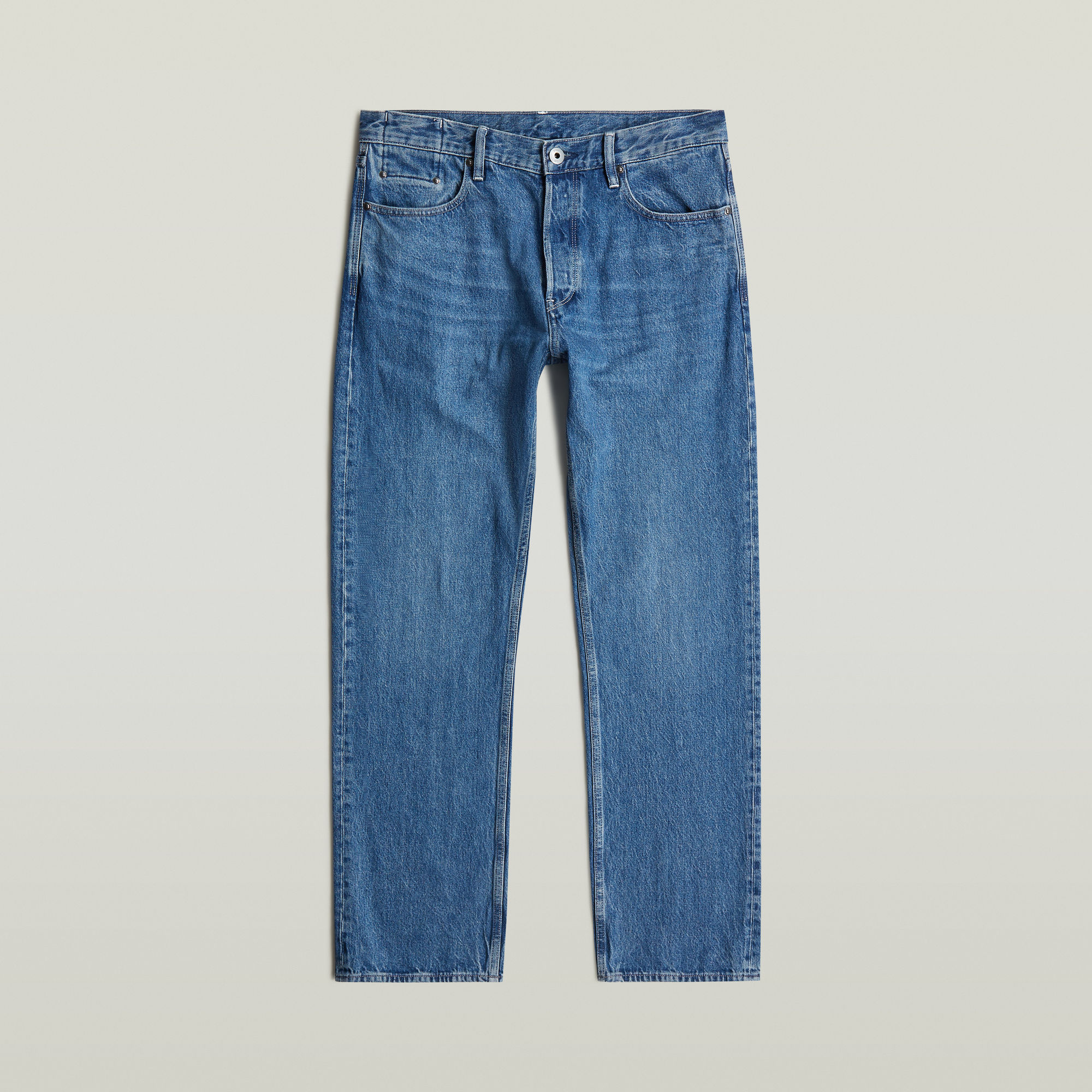 G-Star RAW Dakota Regular Straight Jeans Midden blauw Heren