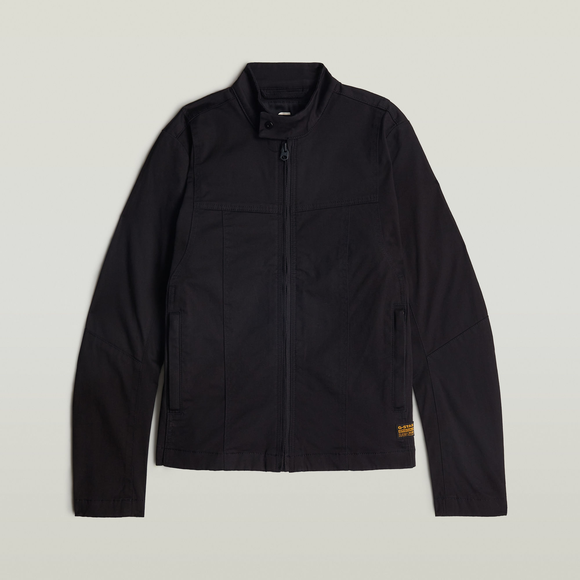 Thumbnail - Biker Overshirt - Schwarz - Damen