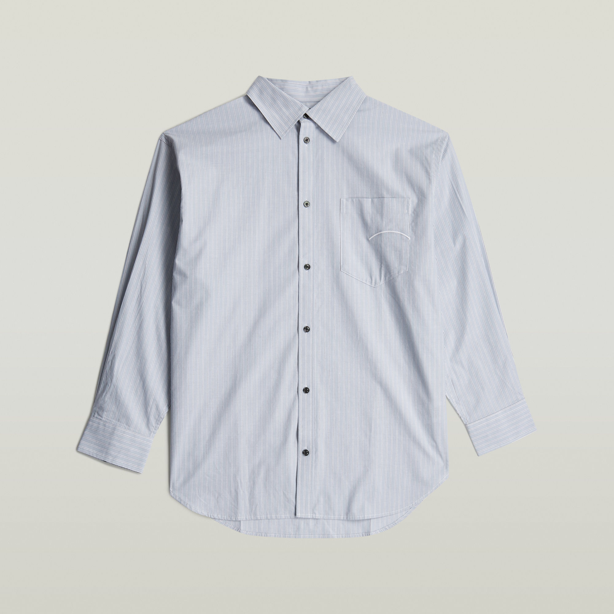 Thumbnail - Oversized Long Shirt - Mehrfarbig - Damen