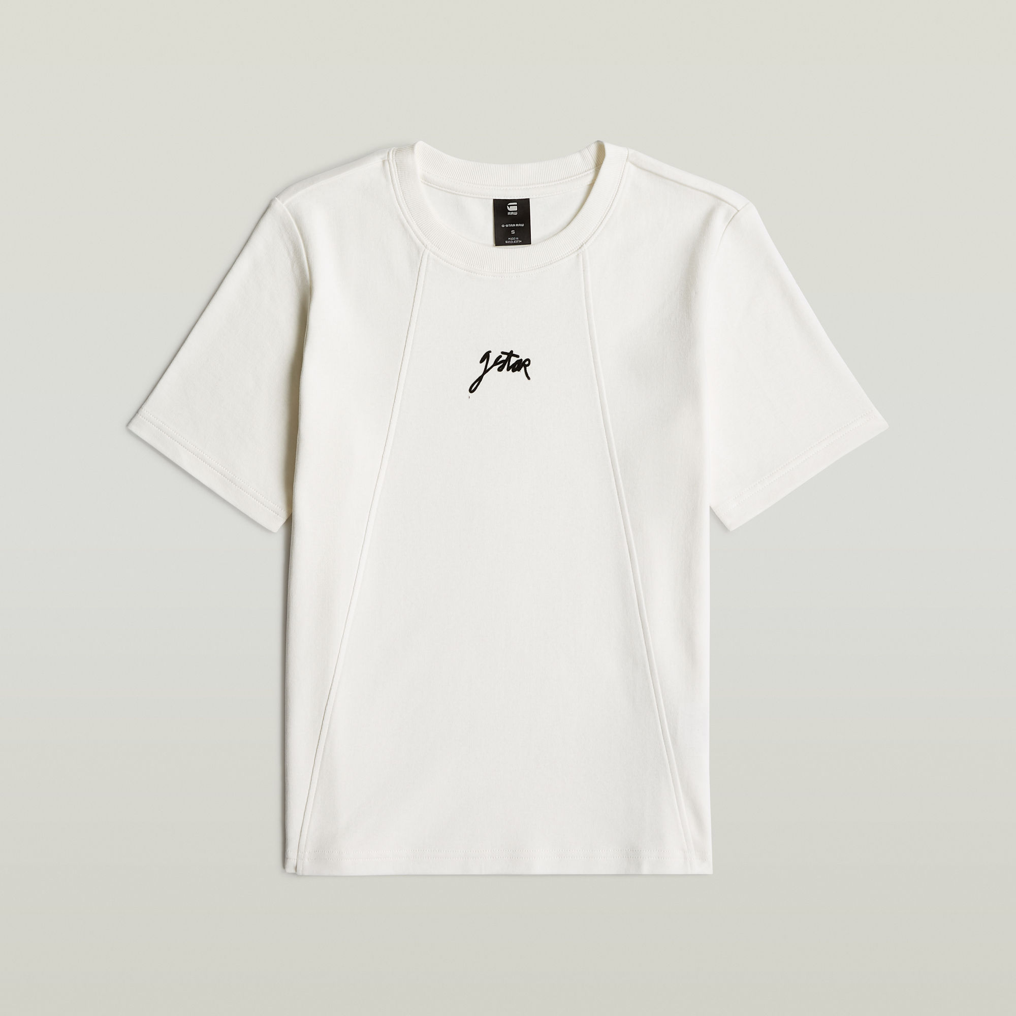 G-Star RAW Script T-shirt Wit Dames