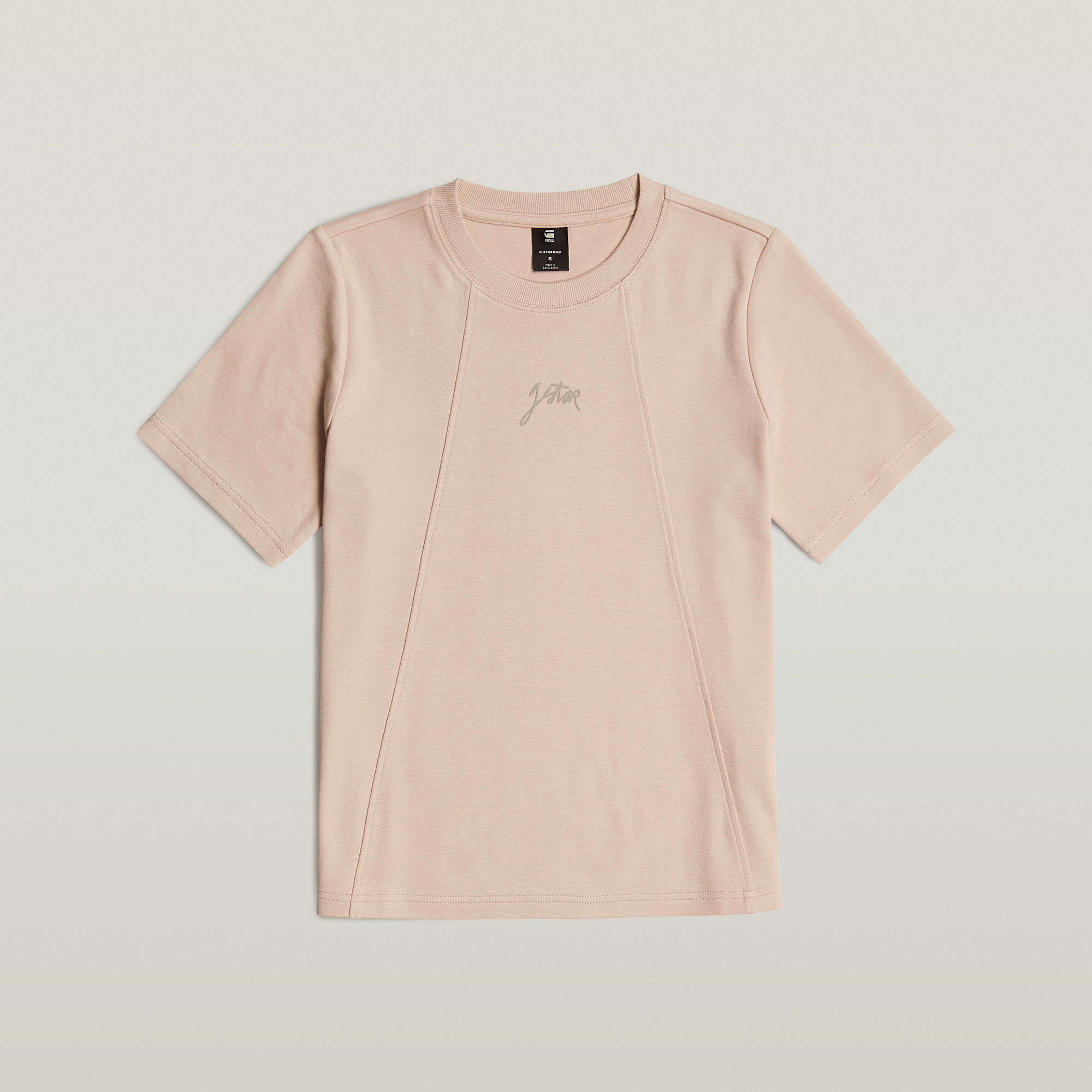 Thumbnail - Script T-Shirt - Pink - Damen