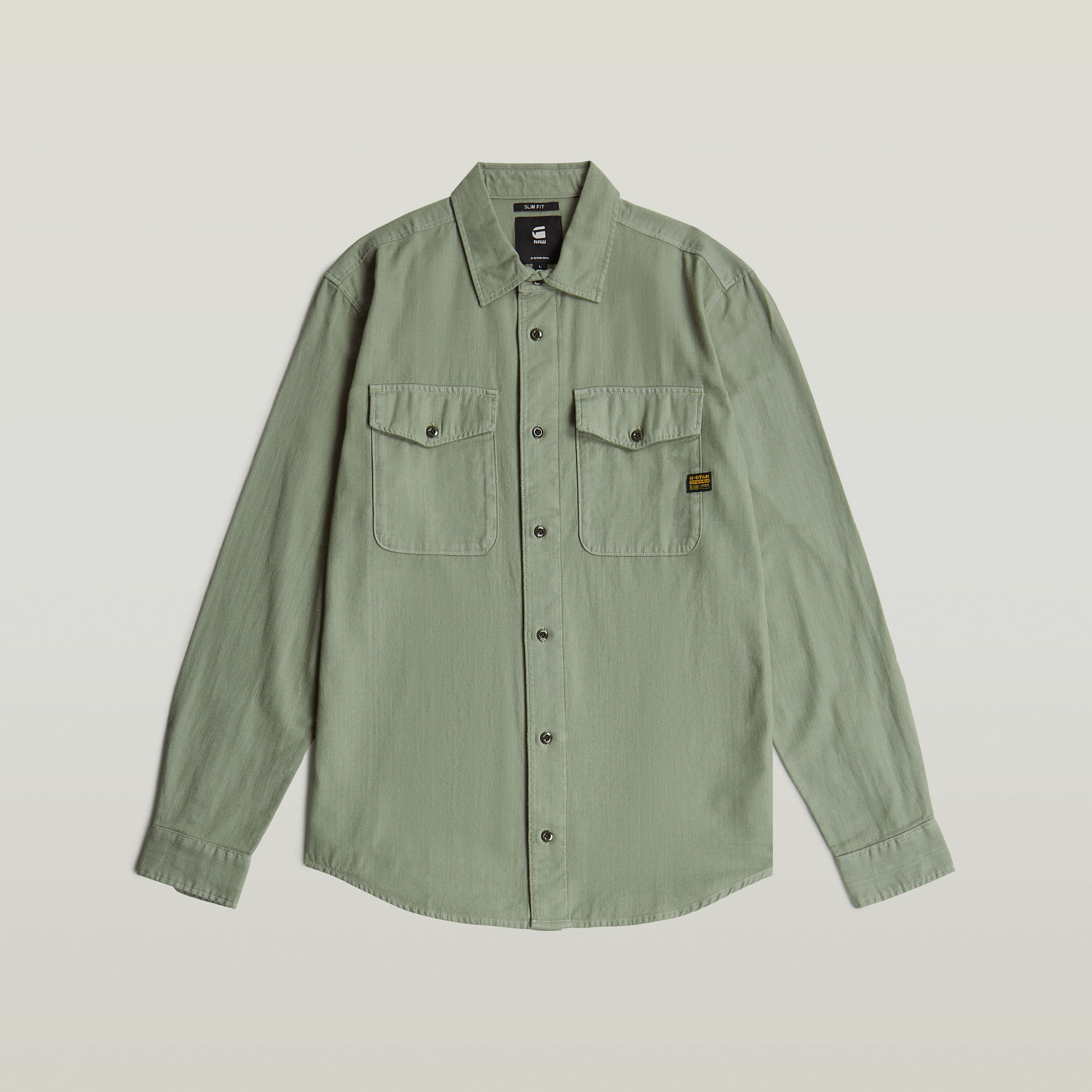 G-Star RAW Marine Slim Overhemd Groen Heren