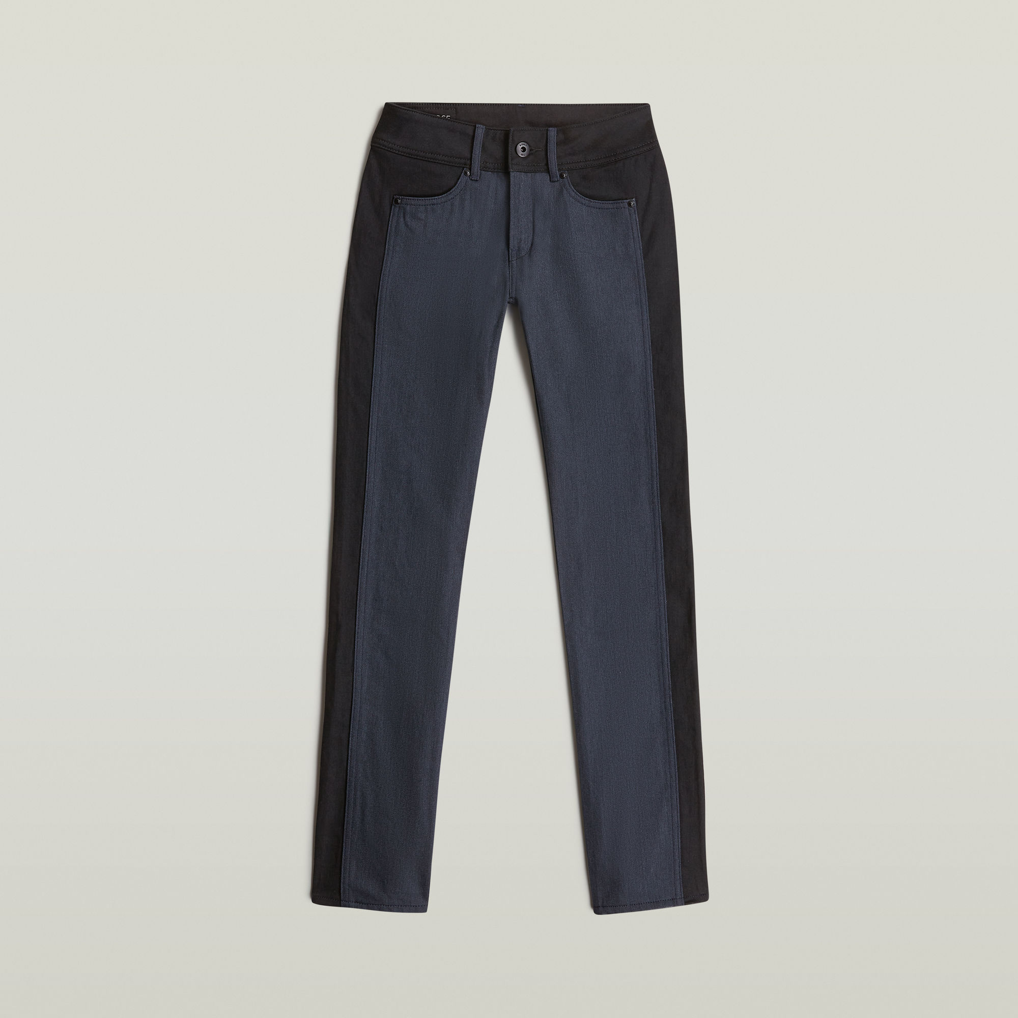 G-Star RAW Midge Slim Straight PM Jeans Donkerblauw Dames