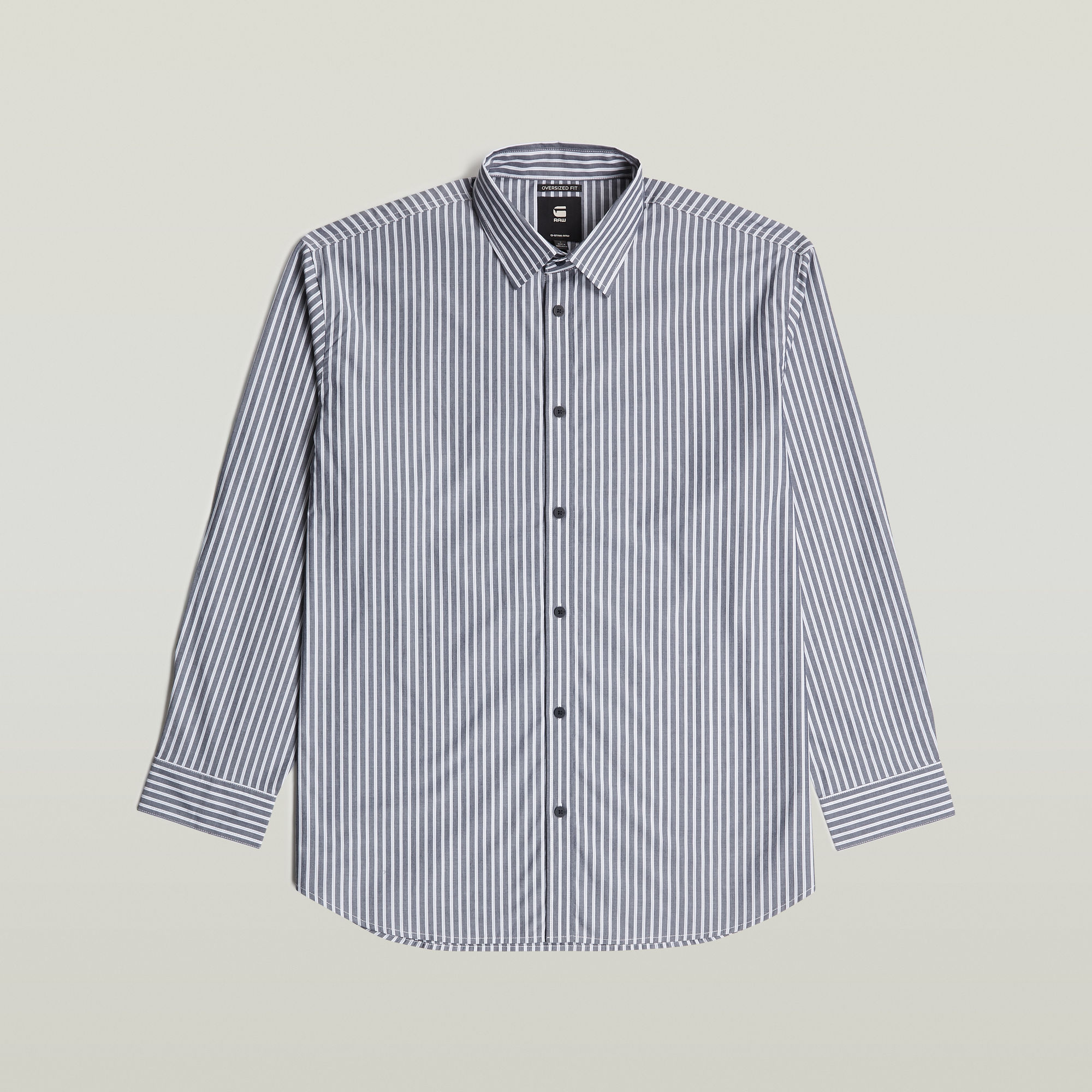 Thumbnail - Clean Oversized Shirt - Mehrfarbig - Herren