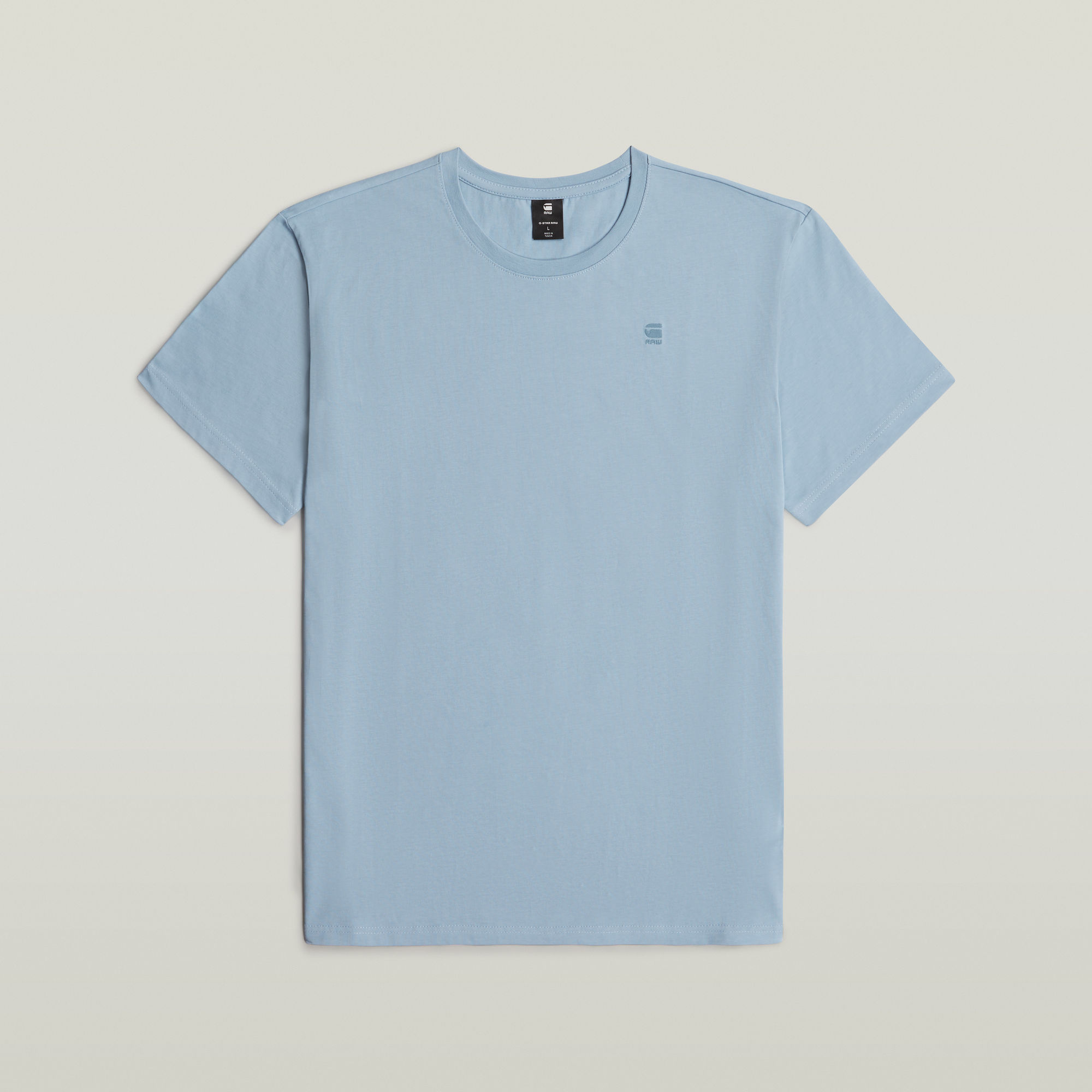 G-Star RAW Base-S T-shirt Lichtblauw Heren