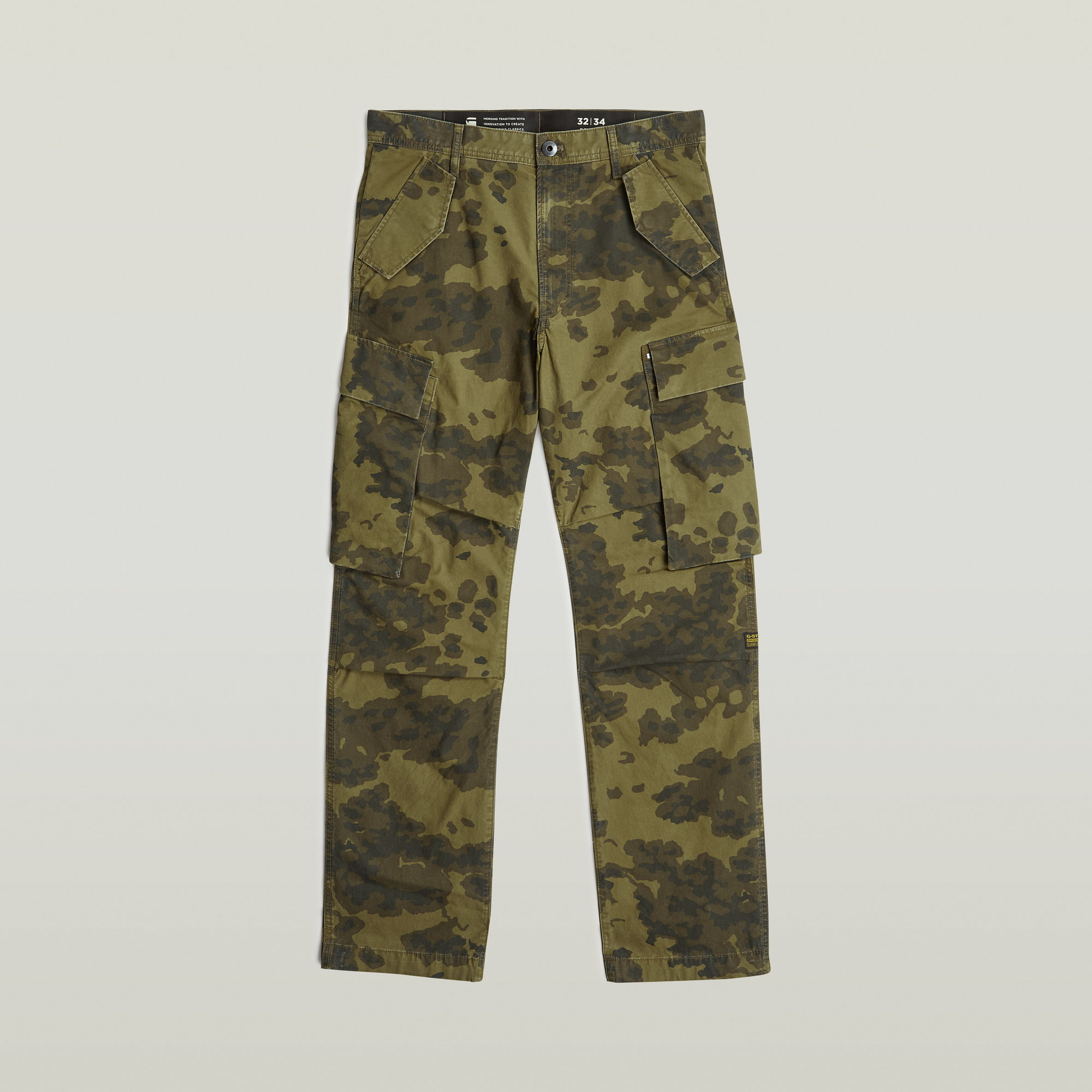 Thumbnail - R-3N Regular Straight Cargohose - Mehrfarbig - Herren
