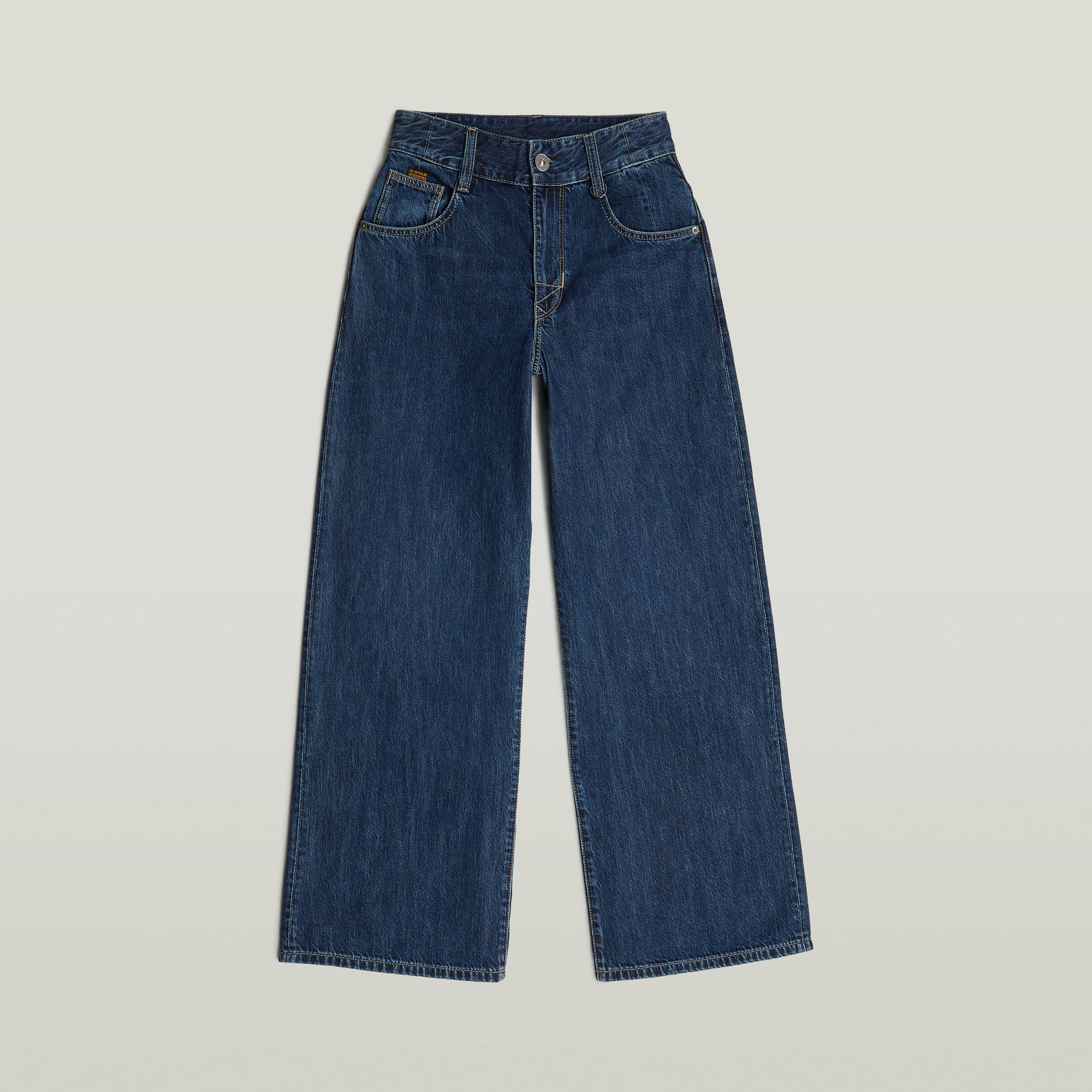 G-Star RAW Skater High Loose Jeans Donkerblauw Dames