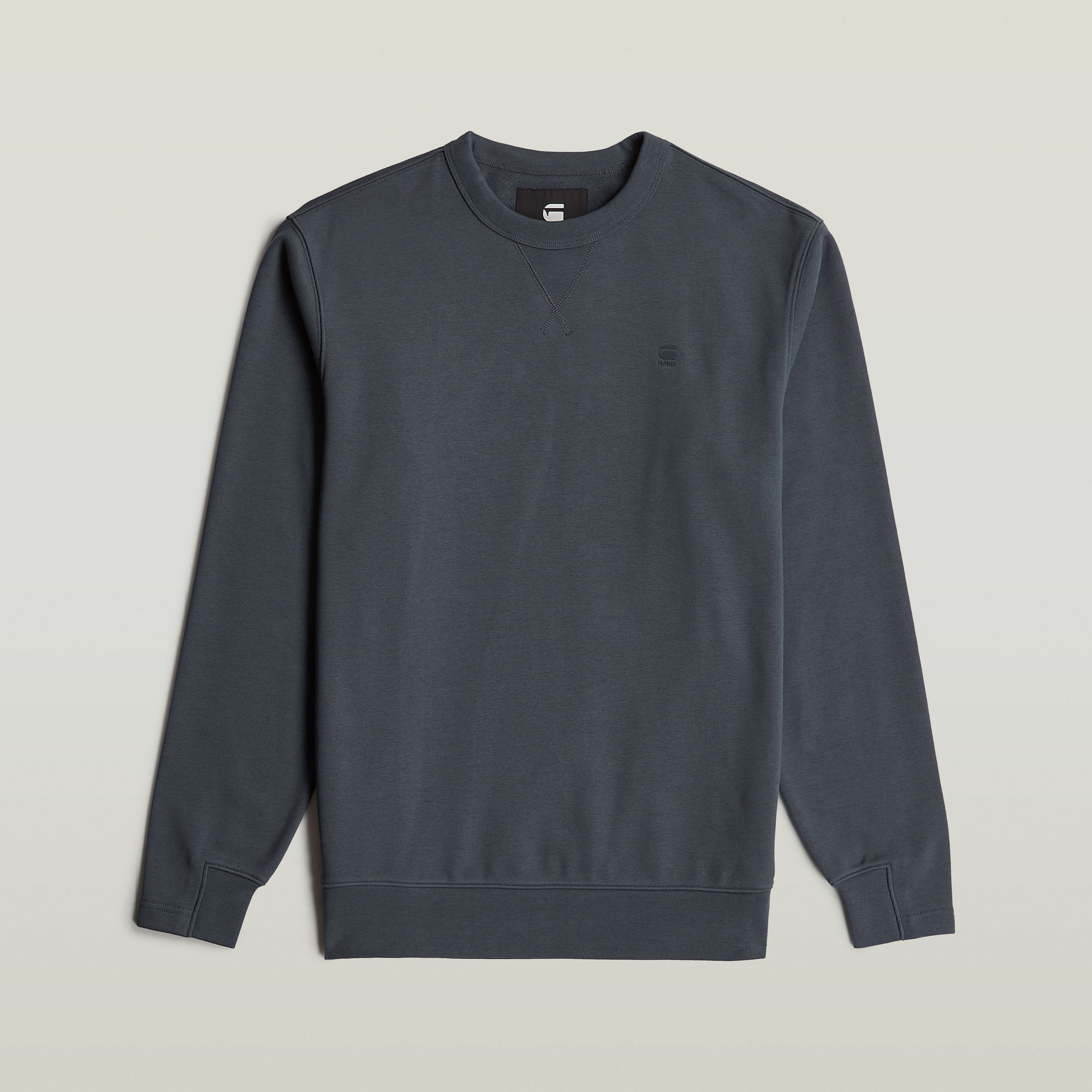 Thumbnail - Nifous Sweatshirt - Dunkelblau - Herren